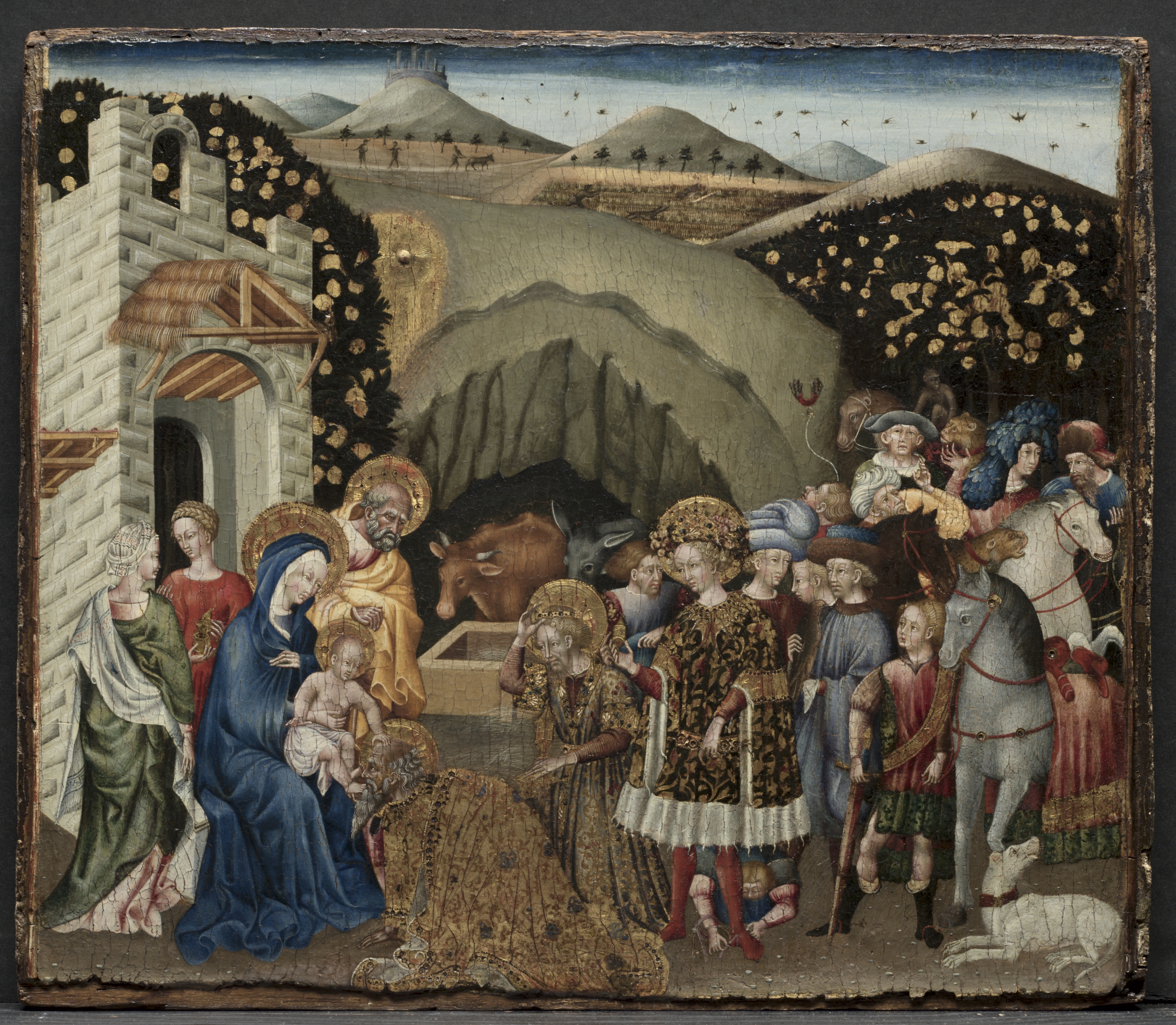 The Adoration of the Magi, Giovanni di Paolo (Italian, c. 1403–1482)