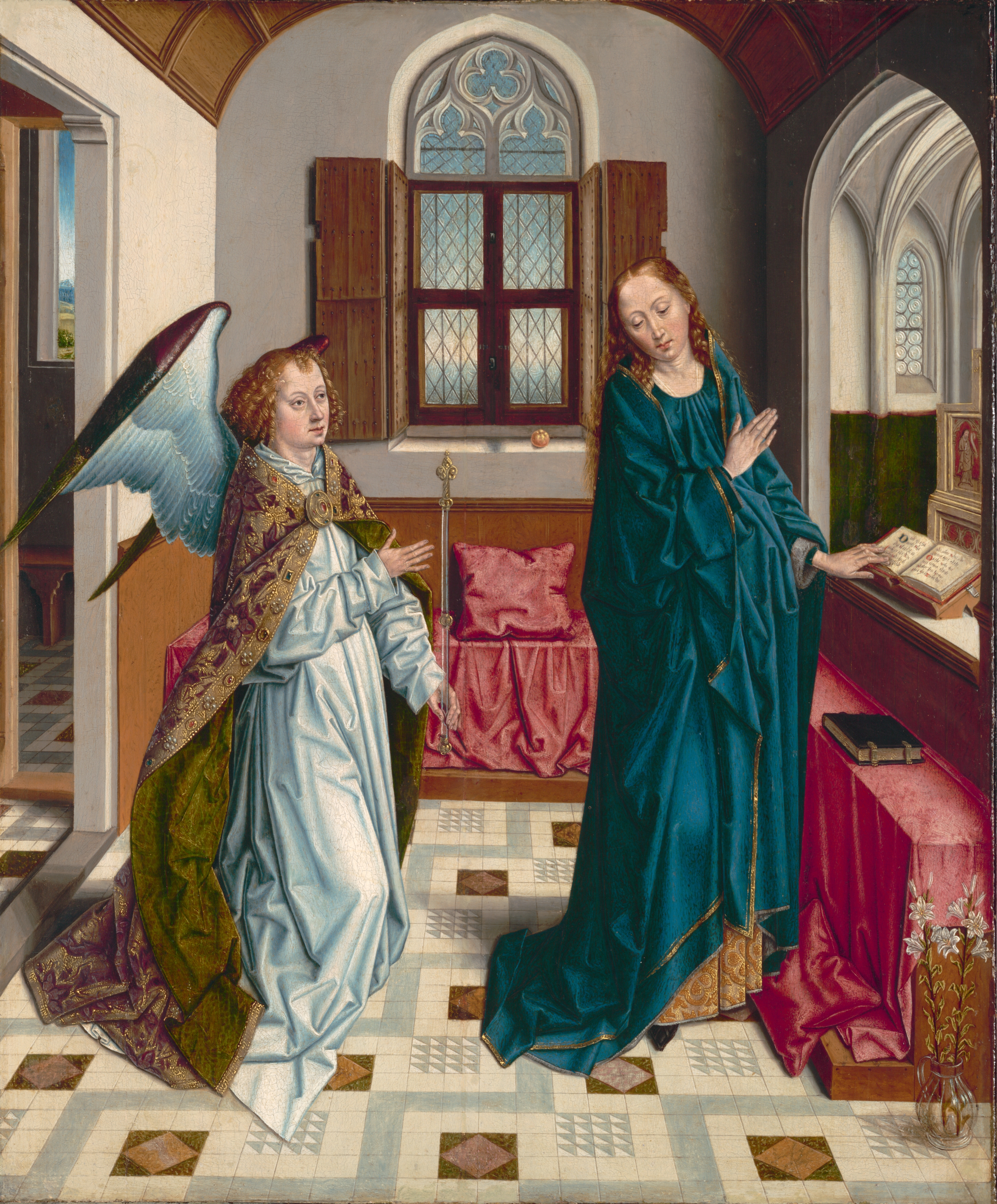 The Annunciation, Albert Bouts (Netherlandish, 1451/55–1549)