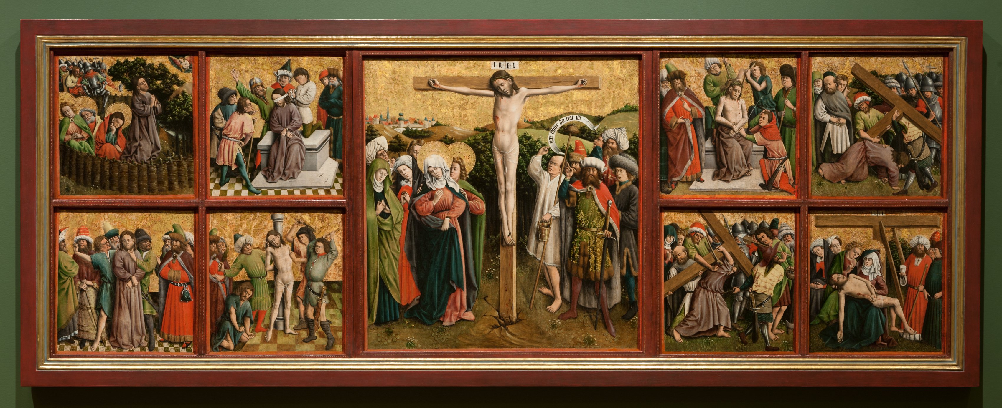 Altarpiece with The Passion of Christ, Master of the Schlägl Altarpiece (German)