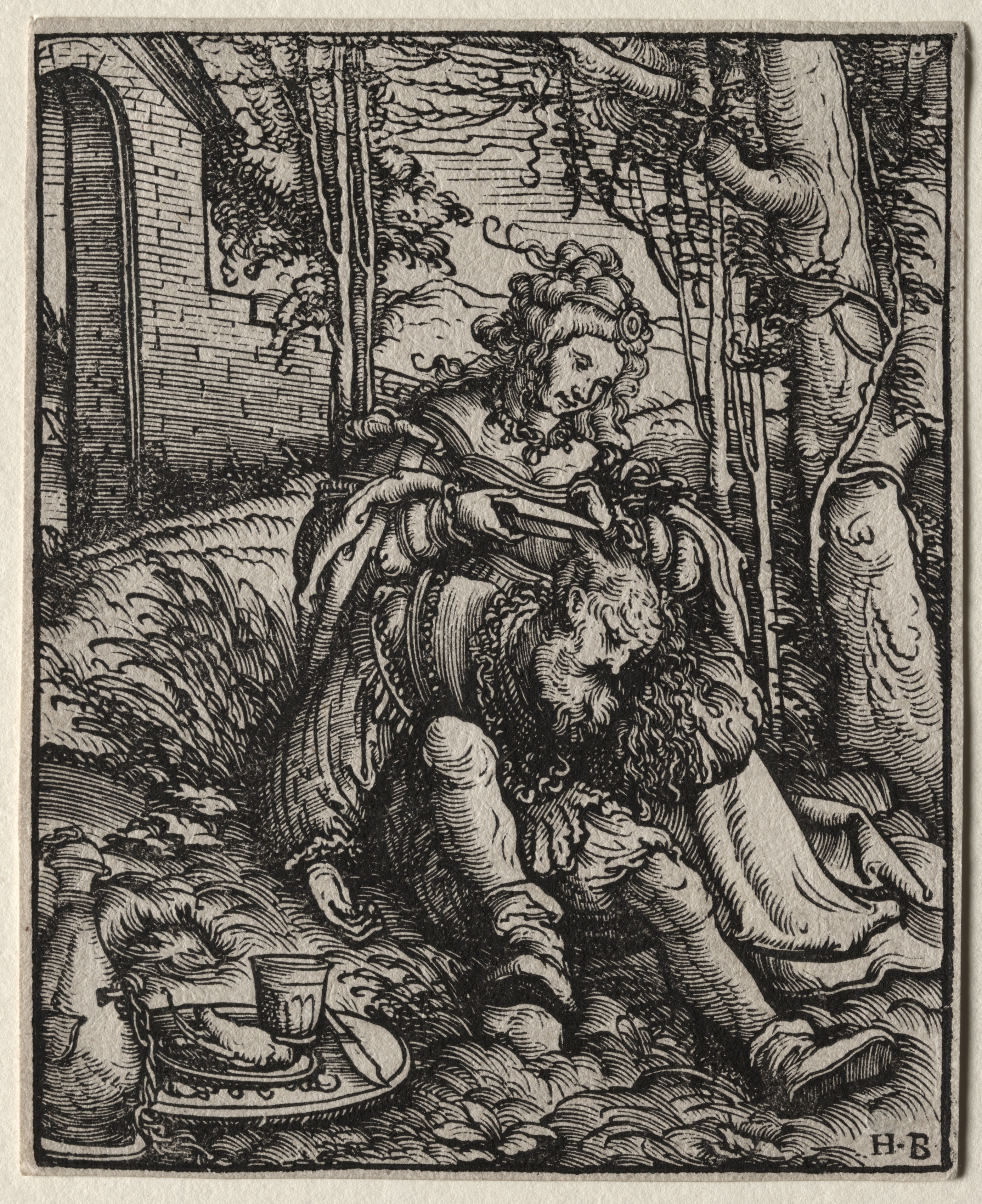 Samson and Delilah, Hans Burgkmair (German, 1473–1531)
