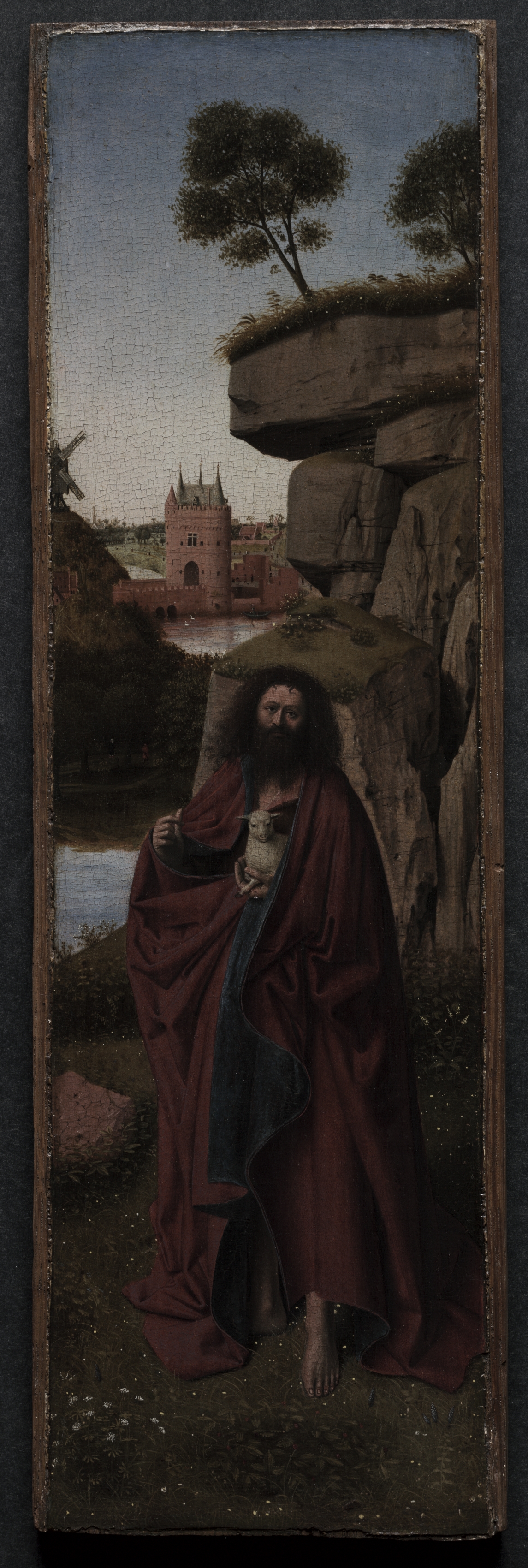 Saint John the Baptist in a Landscape, Petrus Christus (Netherlandish, c. 1410–1475/76)
