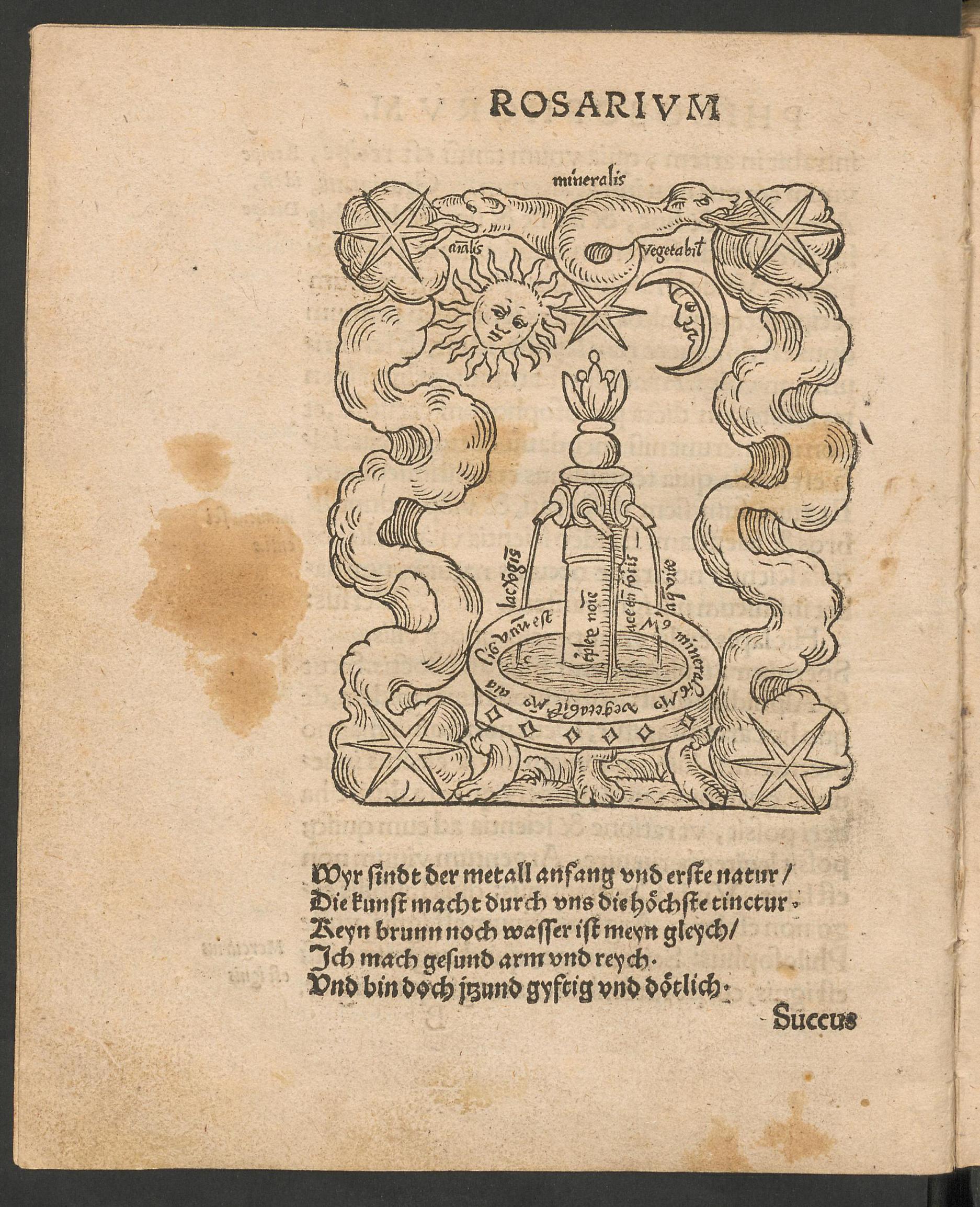 Rosarium philosophorum, page [14], Unknown