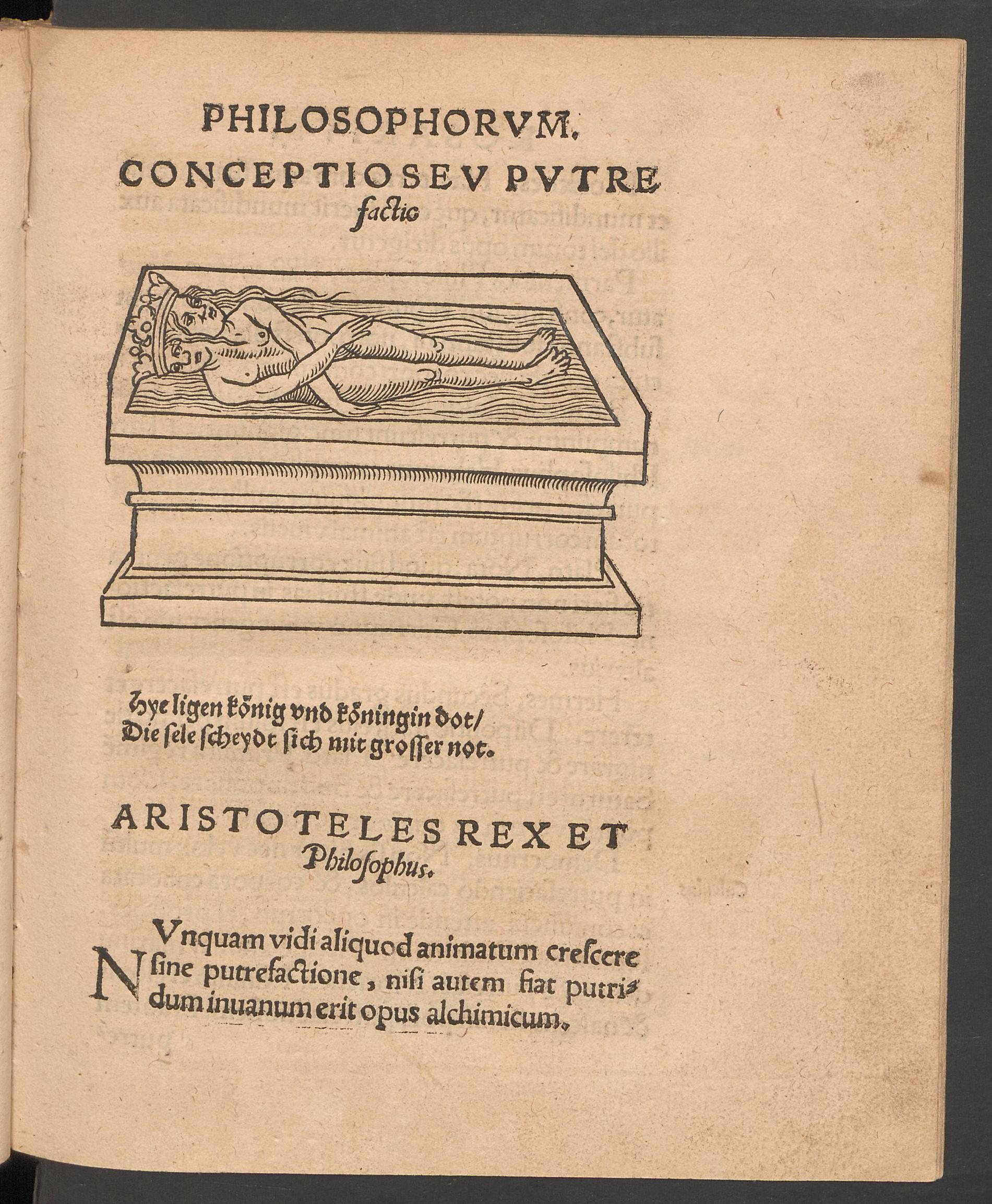 Rosarium philosophorum, page [59], Unknown