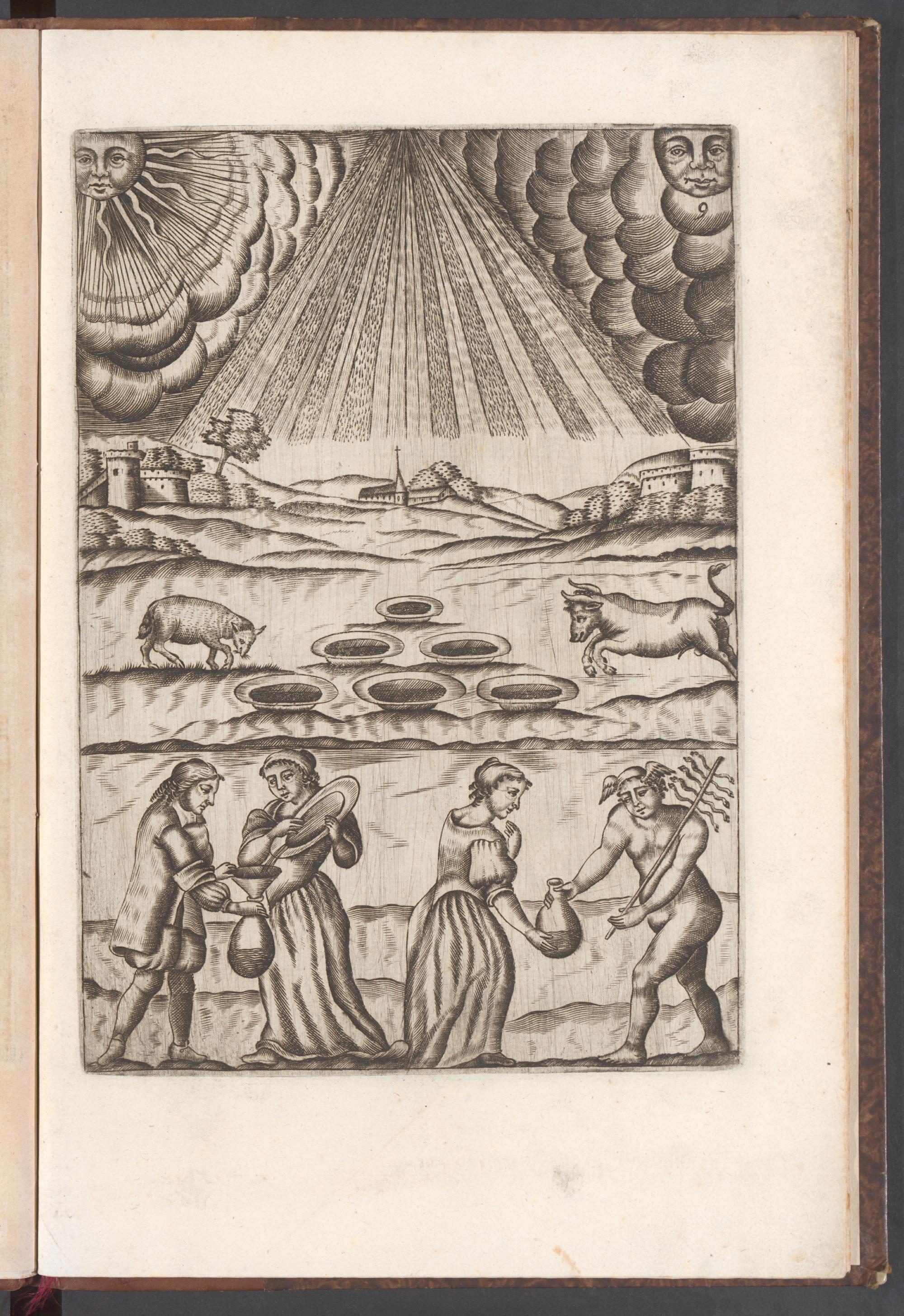Mutus liber, page [25], Baulot, Isaac