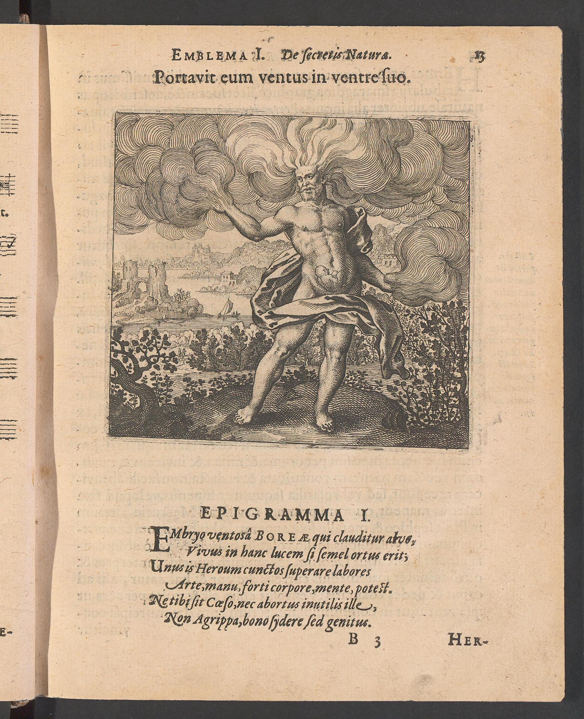 Atalanta fugiens, page 13, Maier, Michael
