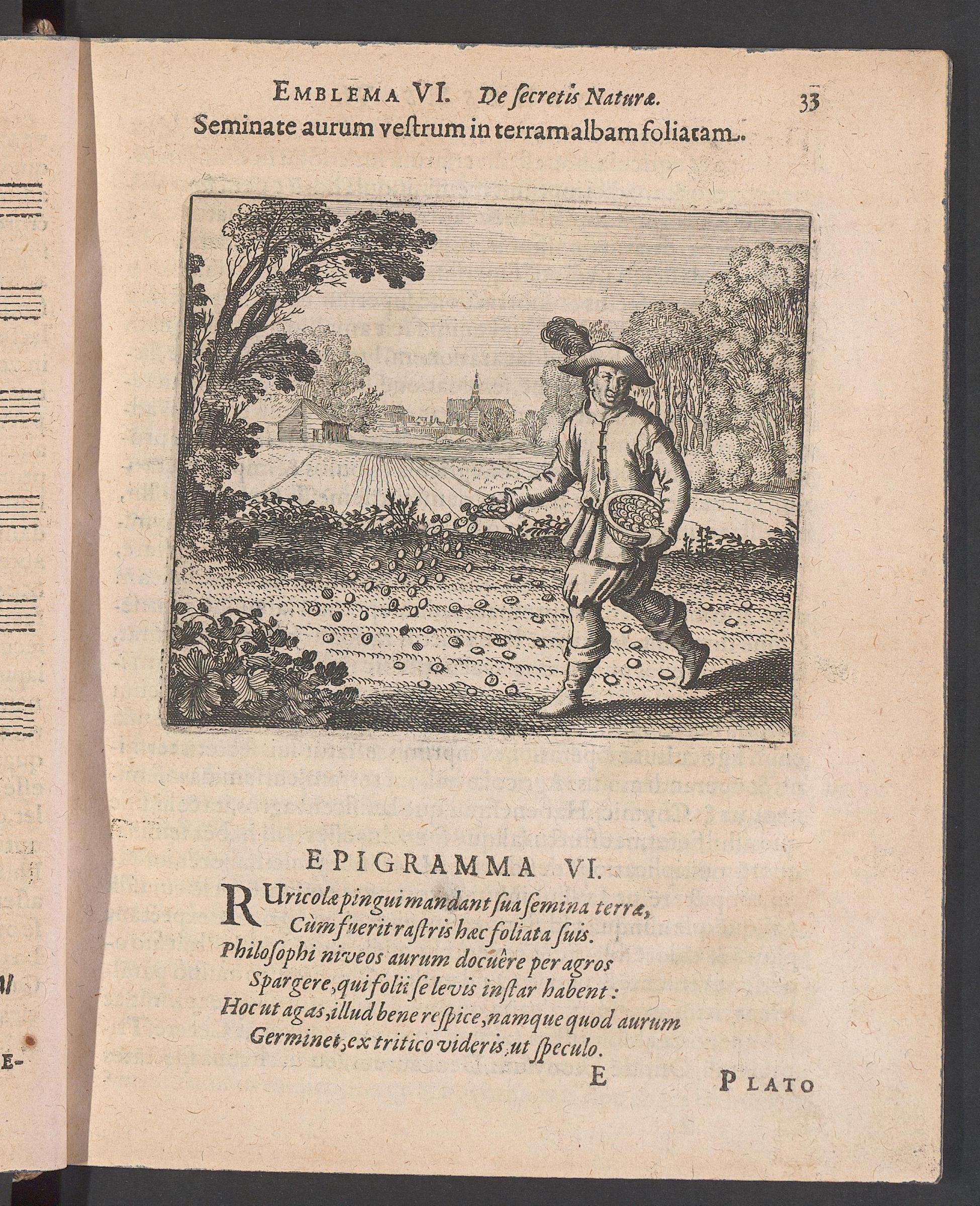 Atalanta fugiens, page 33, Maier, Michael