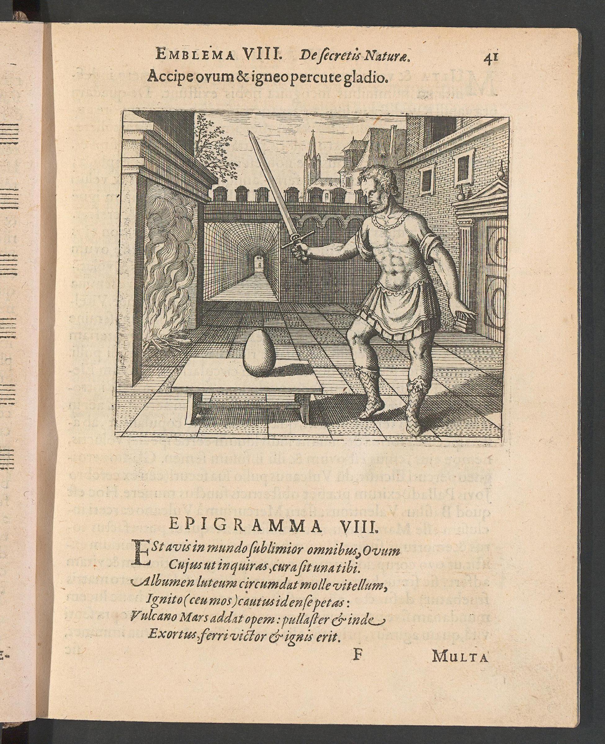 Atalanta fugiens, page 41, Maier, Michael