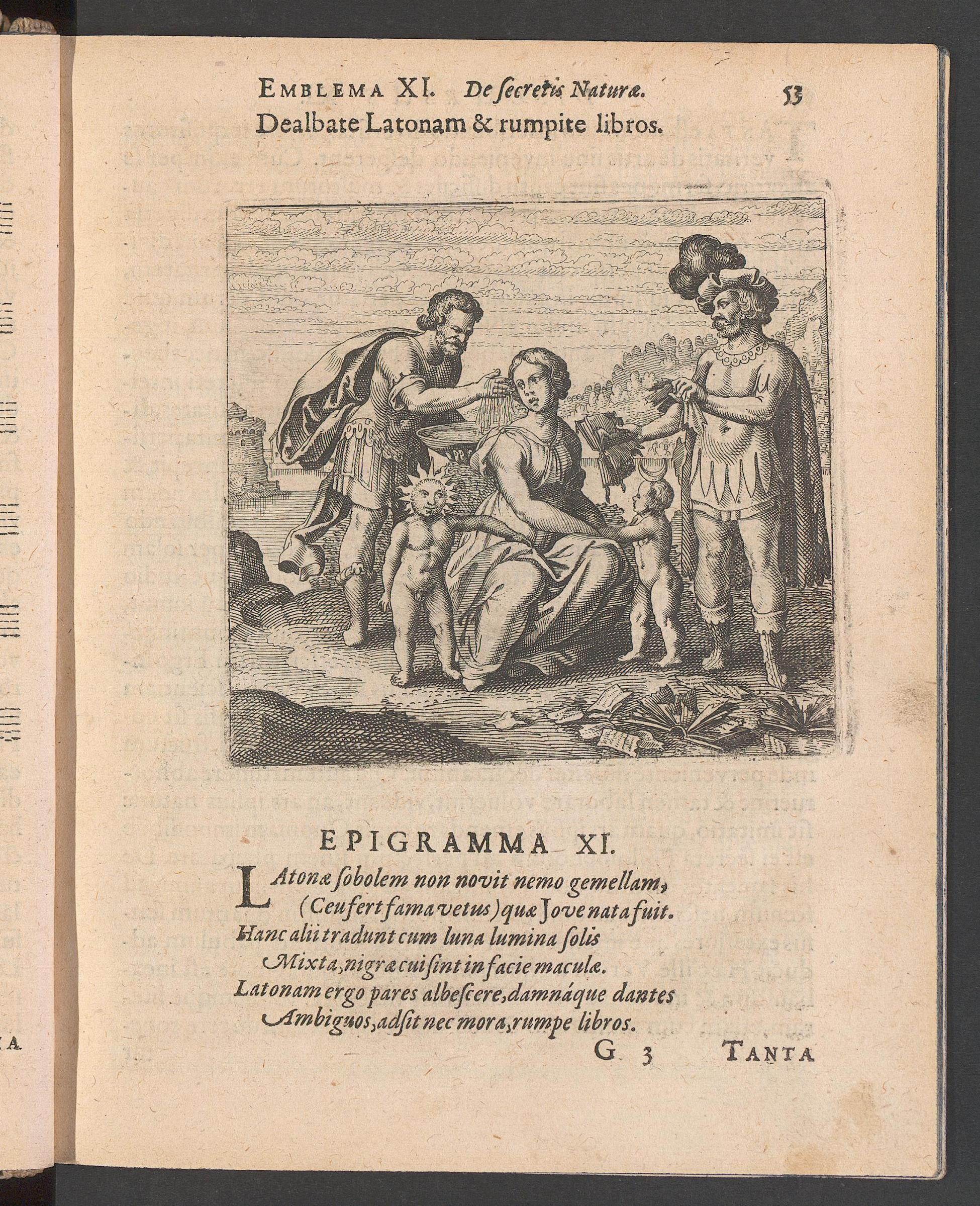 Atalanta fugiens, page 53, Maier, Michael