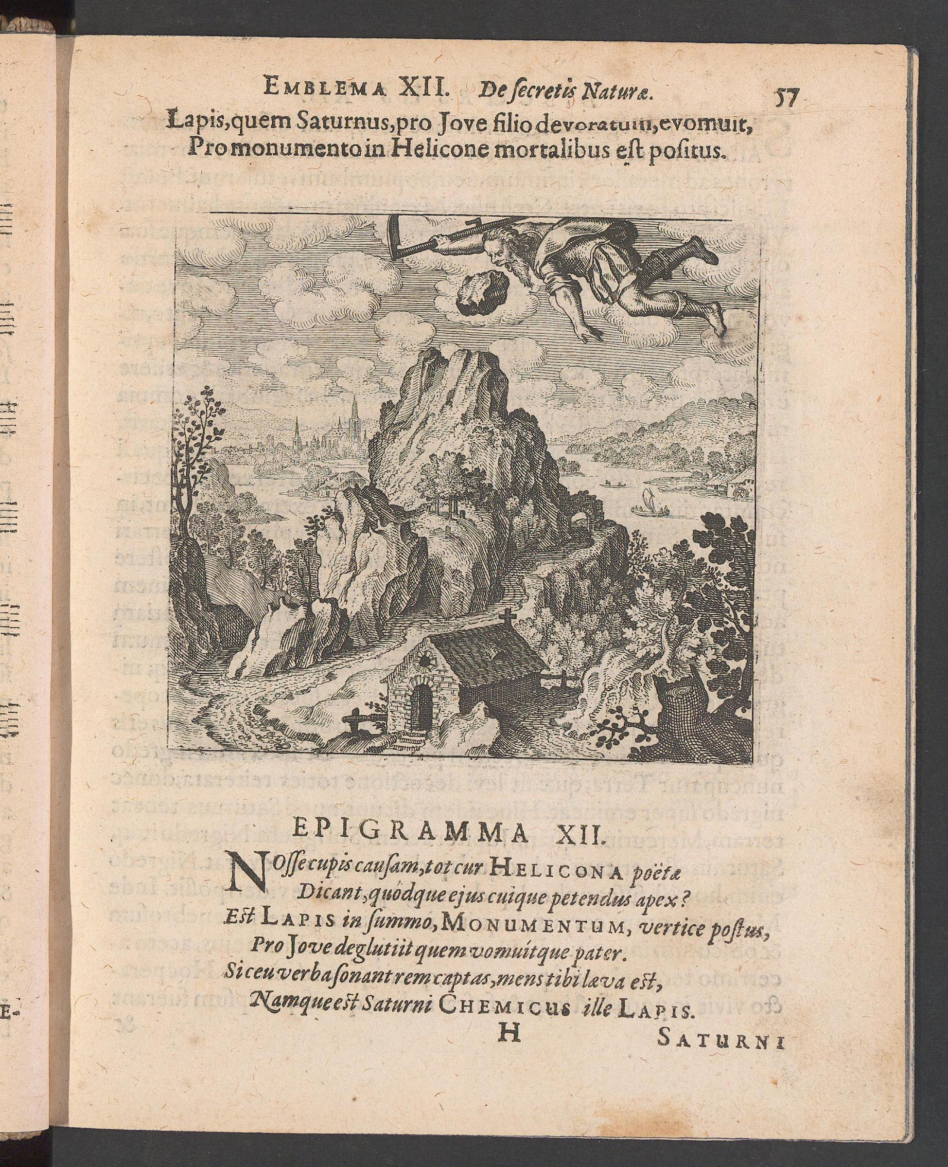 Atalanta fugiens, page 57, Maier, Michael