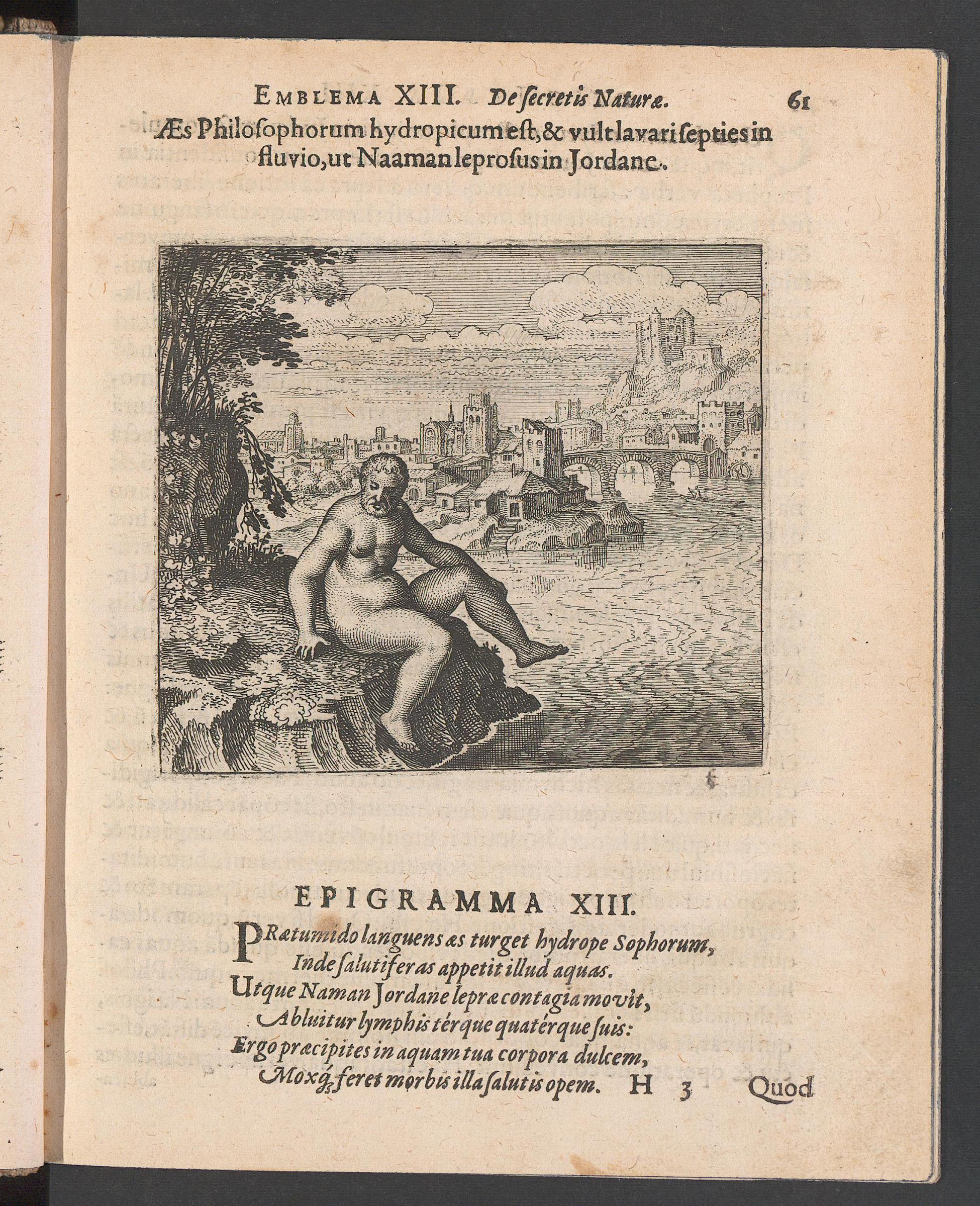 Atalanta fugiens, page 61, Maier, Michael