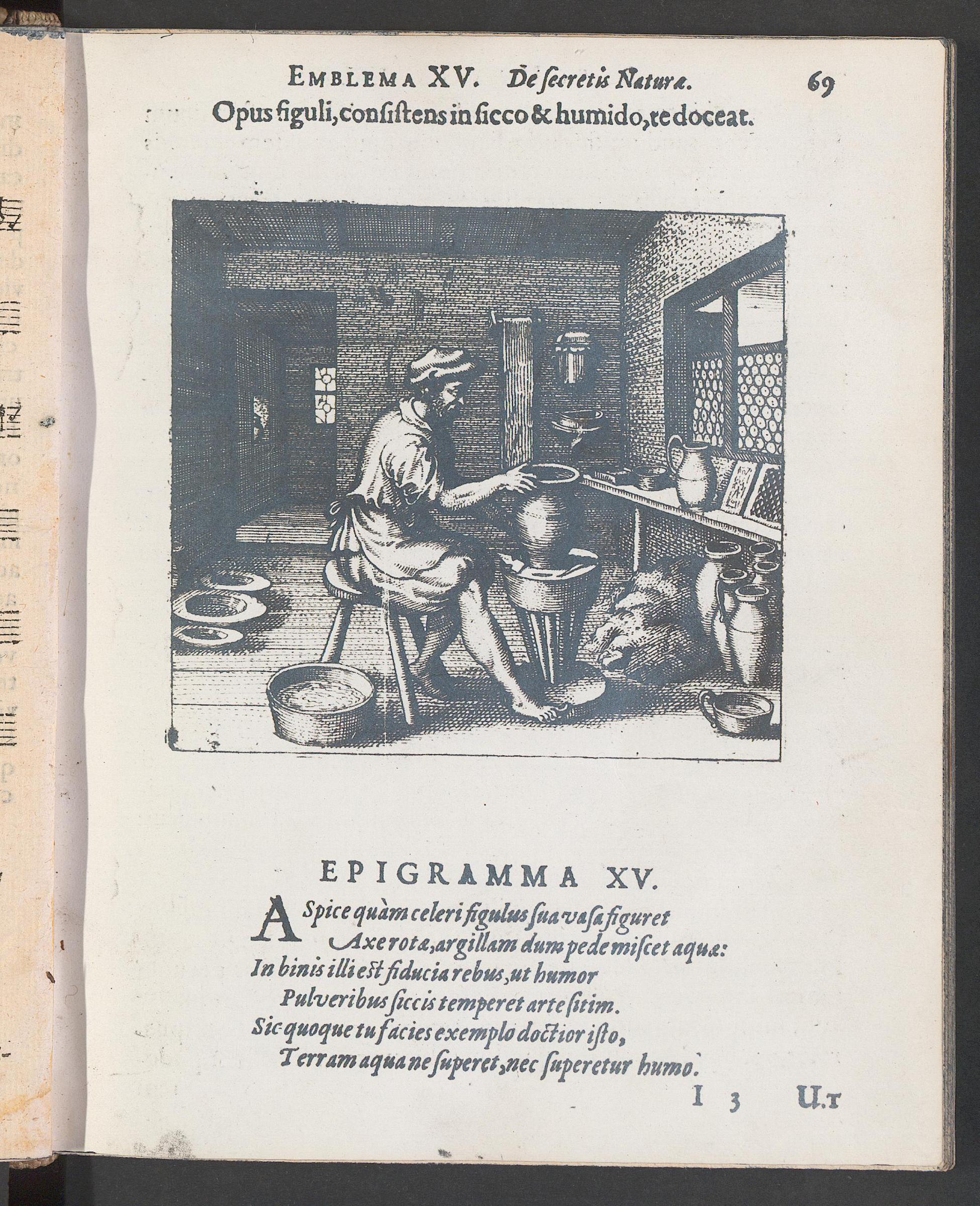 Atalanta fugiens, page 69, Maier, Michael
