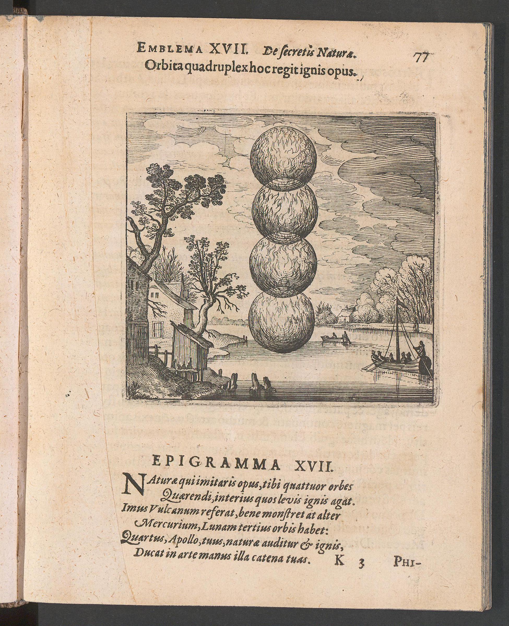 Atalanta fugiens, page 77, Maier, Michael