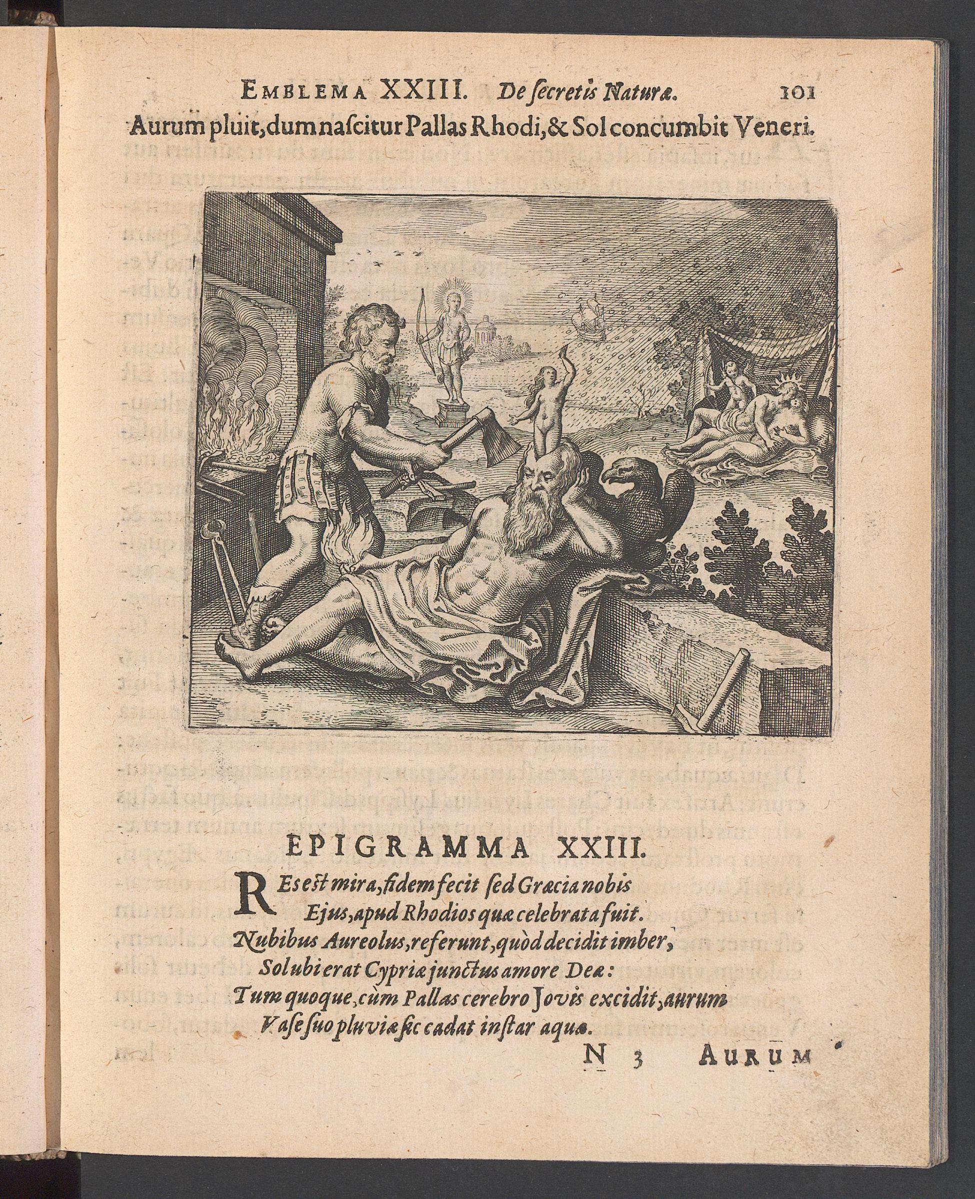 Atalanta fugiens, page 101, Maier, Michael