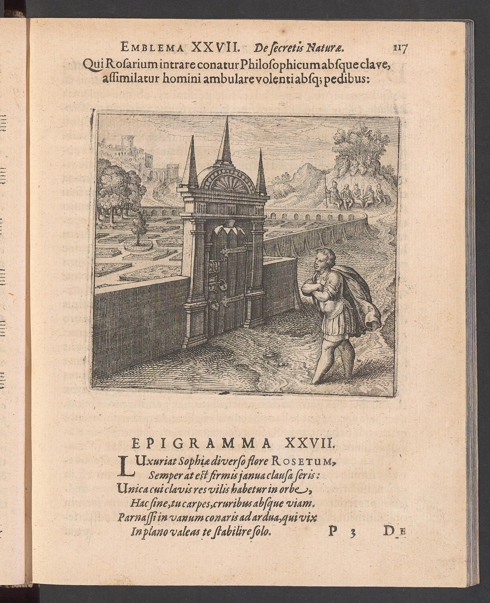 Atalanta fugiens, page 117, Maier, Michael
