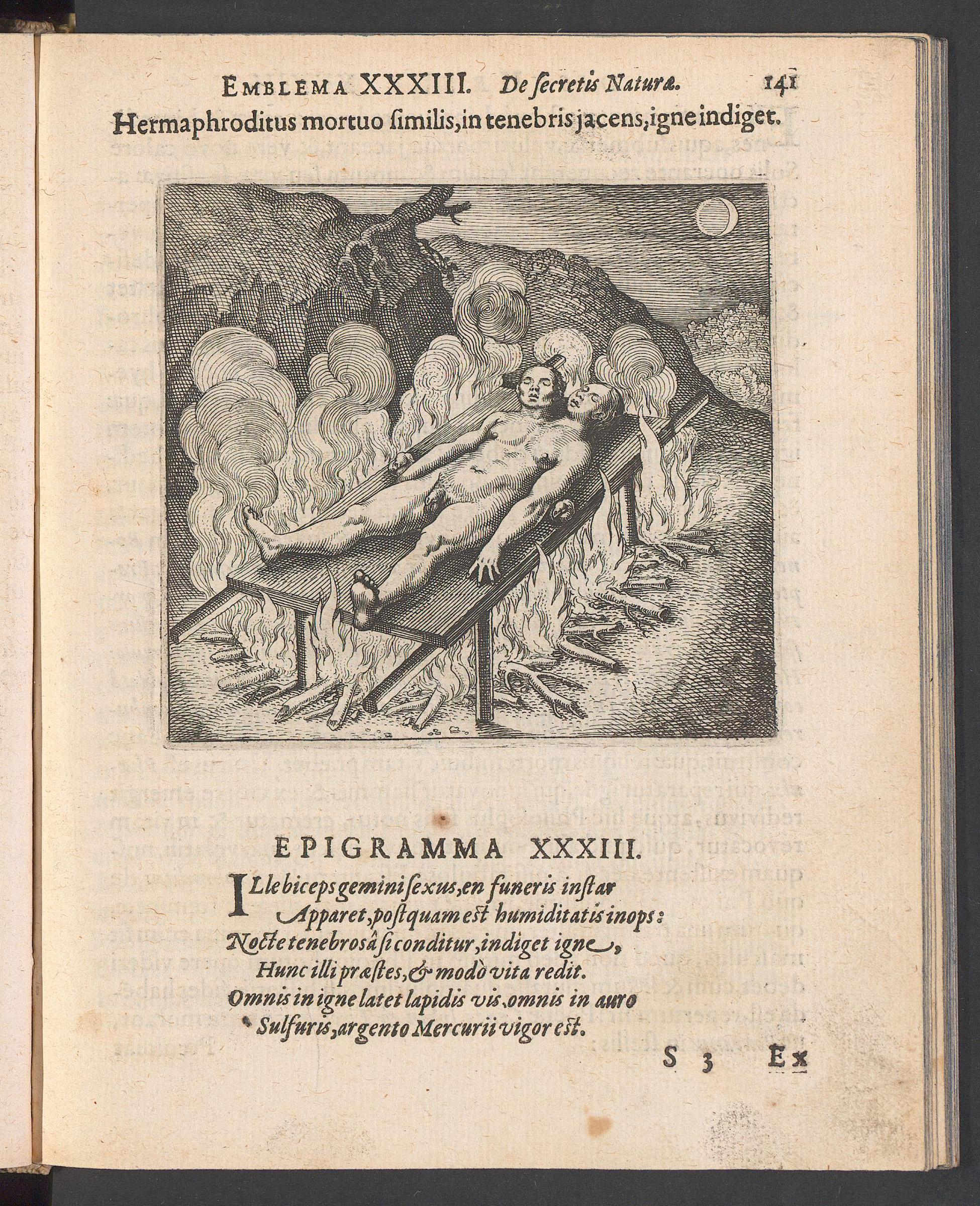 Atalanta fugiens, page 141, Maier, Michael