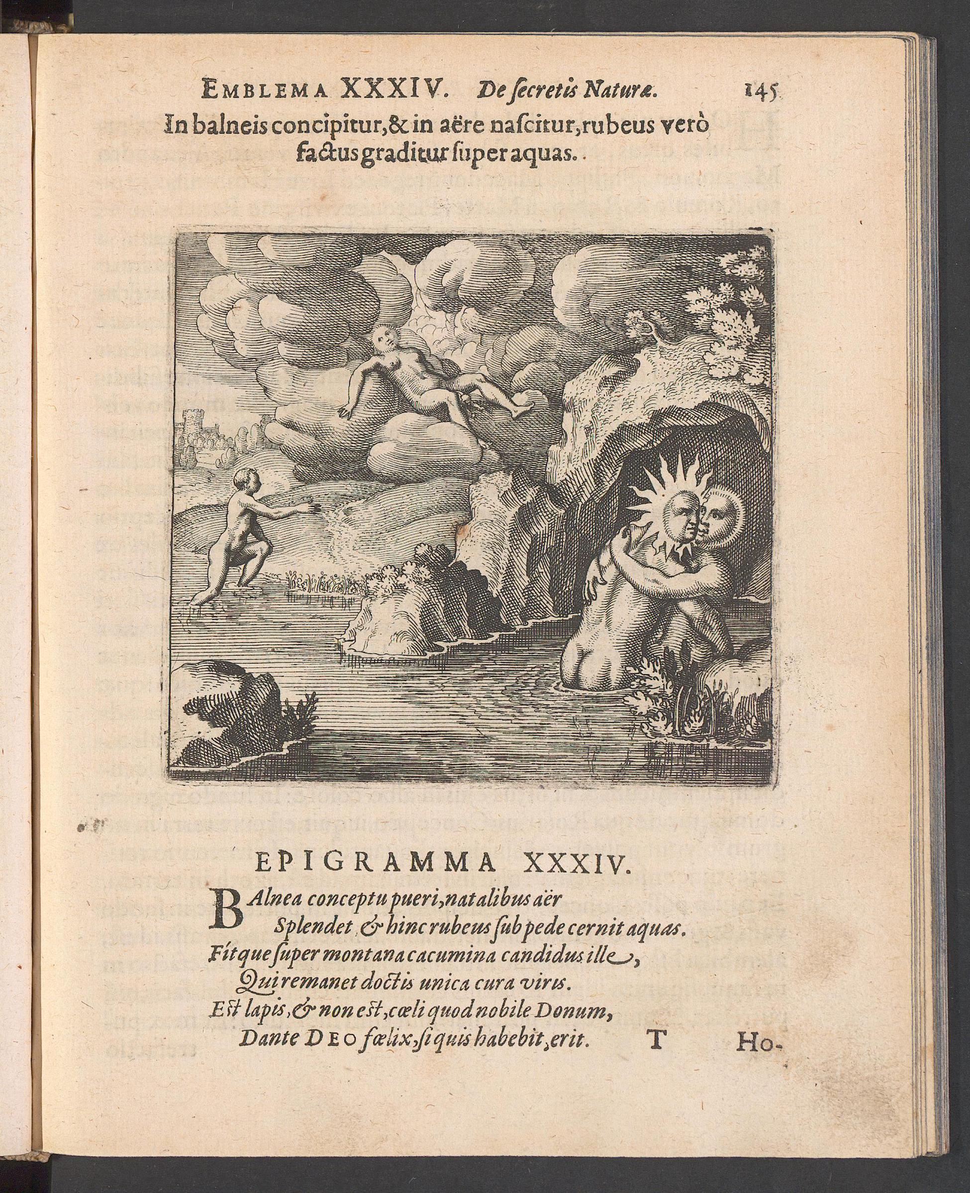 Atalanta fugiens, page 145, Maier, Michael