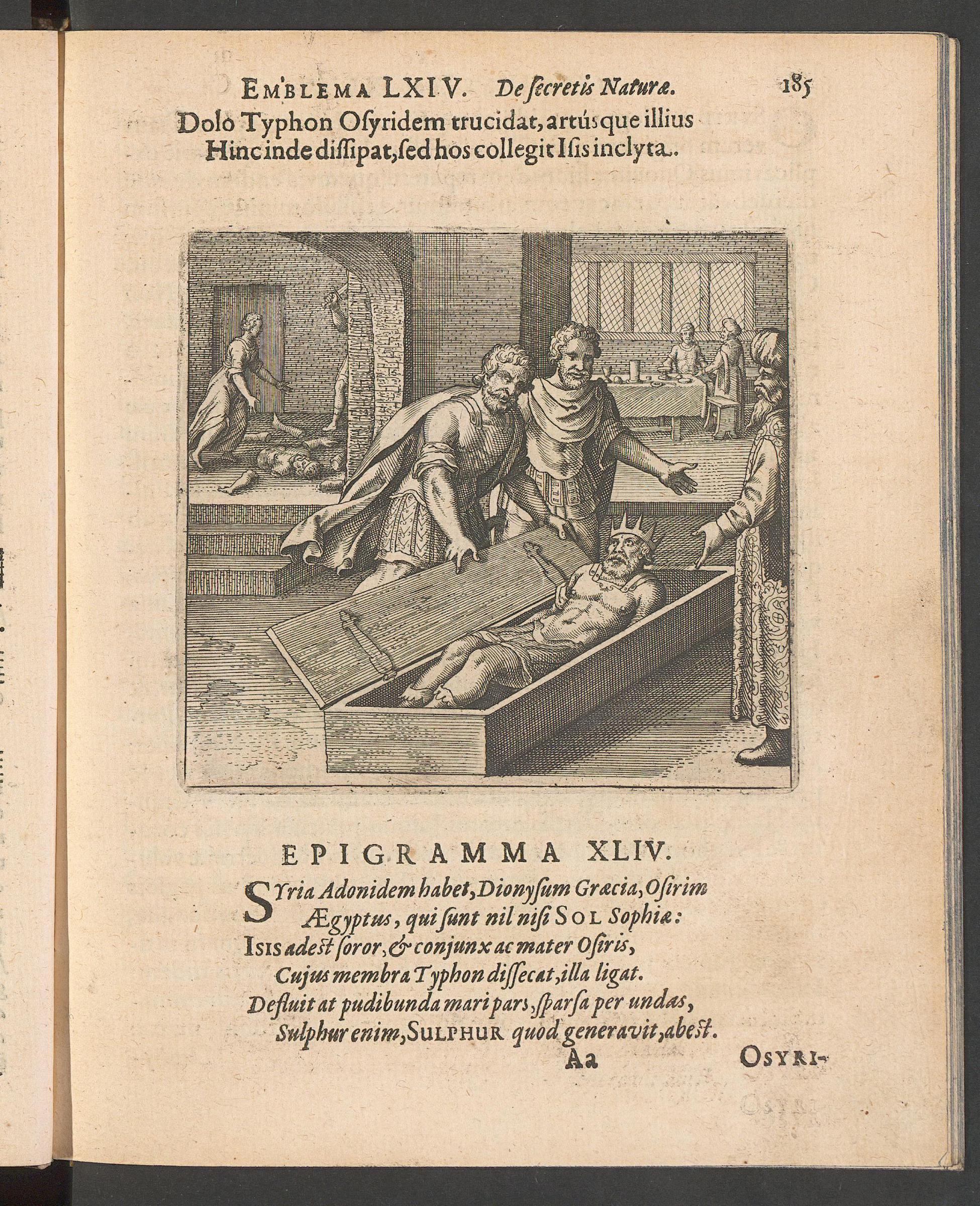 Atalanta fugiens, page 185, Maier, Michael
