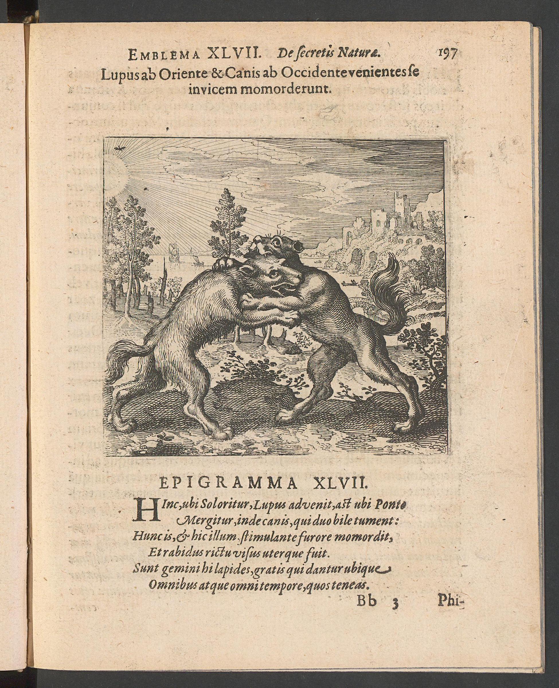 Atalanta fugiens, page 197, Maier, Michael