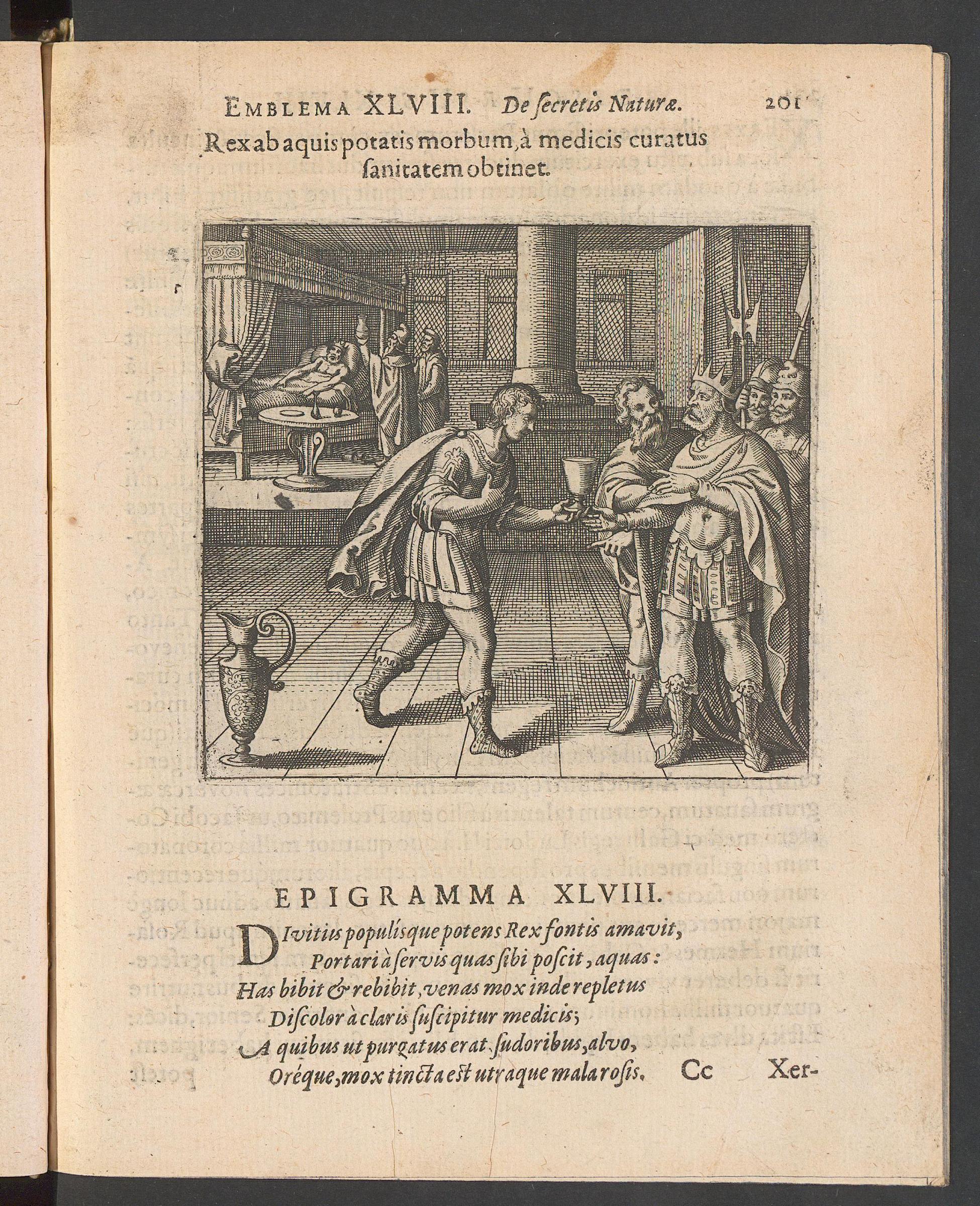 Atalanta fugiens, page 201, Maier, Michael