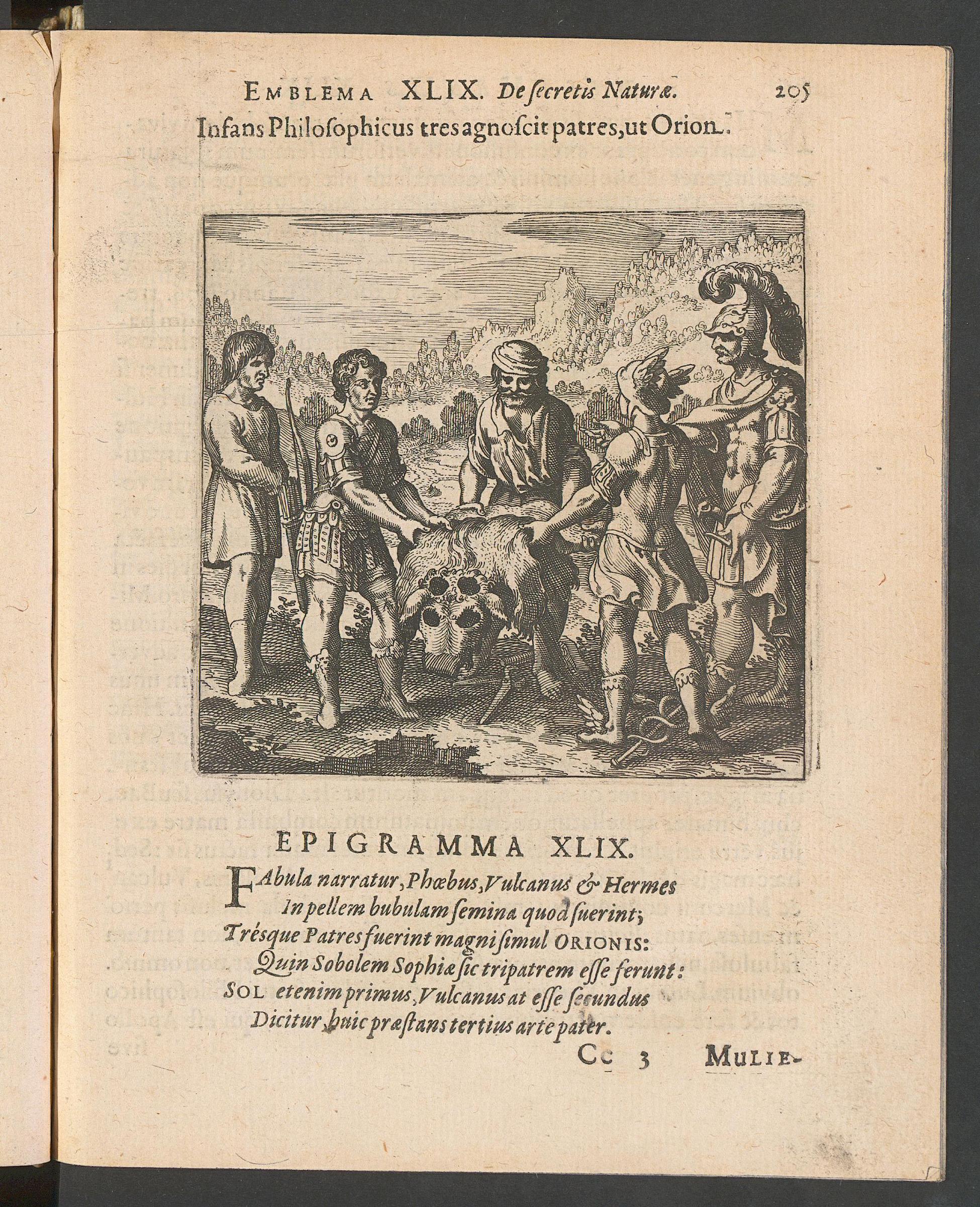 Atalanta fugiens, page 205, Maier, Michael