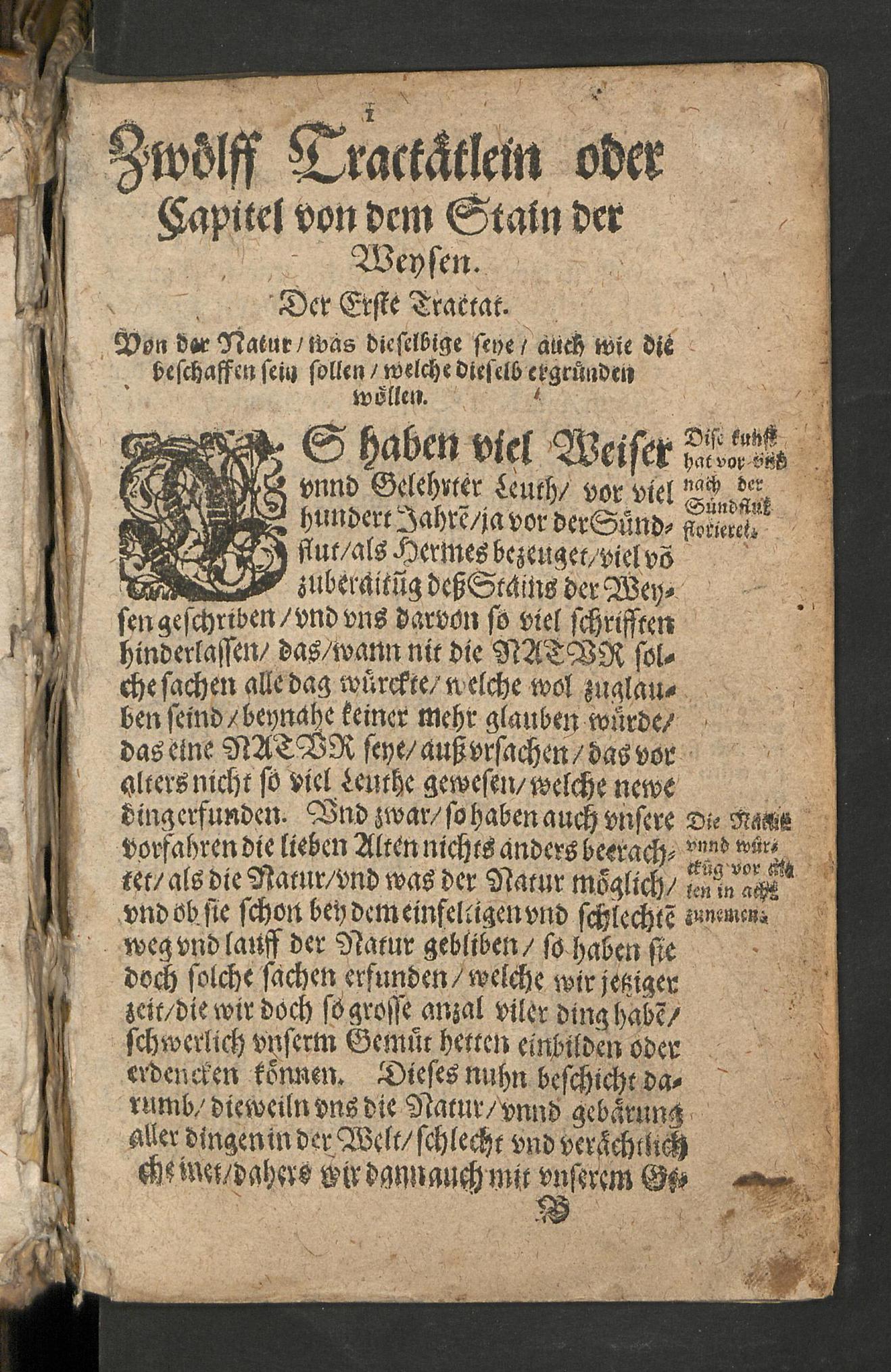 Tripus chimicus Sendivogianus, dreyfaches chimisches Kleinod. Das ist zwölff Tractätlin von dem philosophischen Stain der alten Weisen ..., Se̜dziwój, Michał
