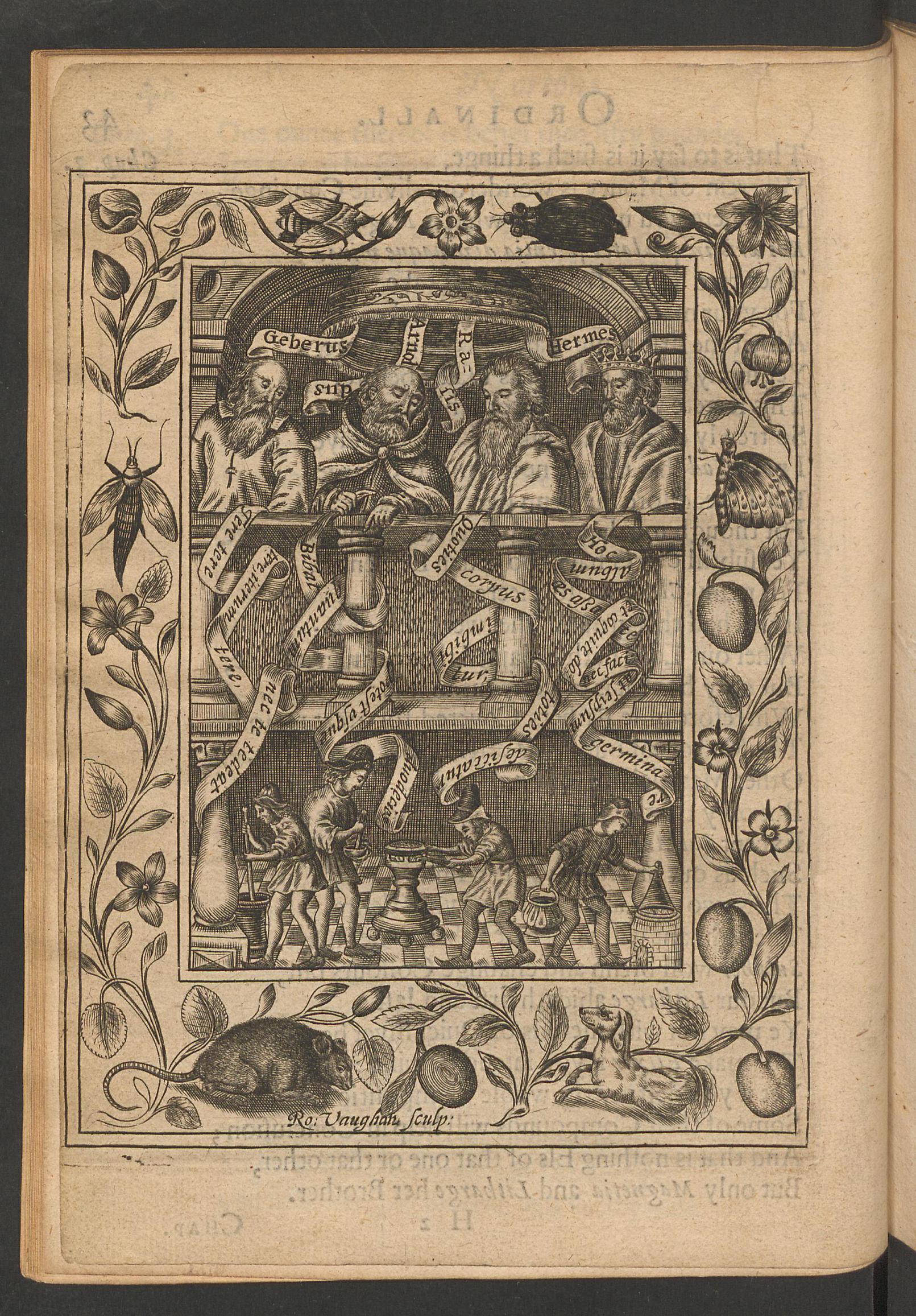 Theatrum chemicum Britannicum, page 44, Ashmole, Elias