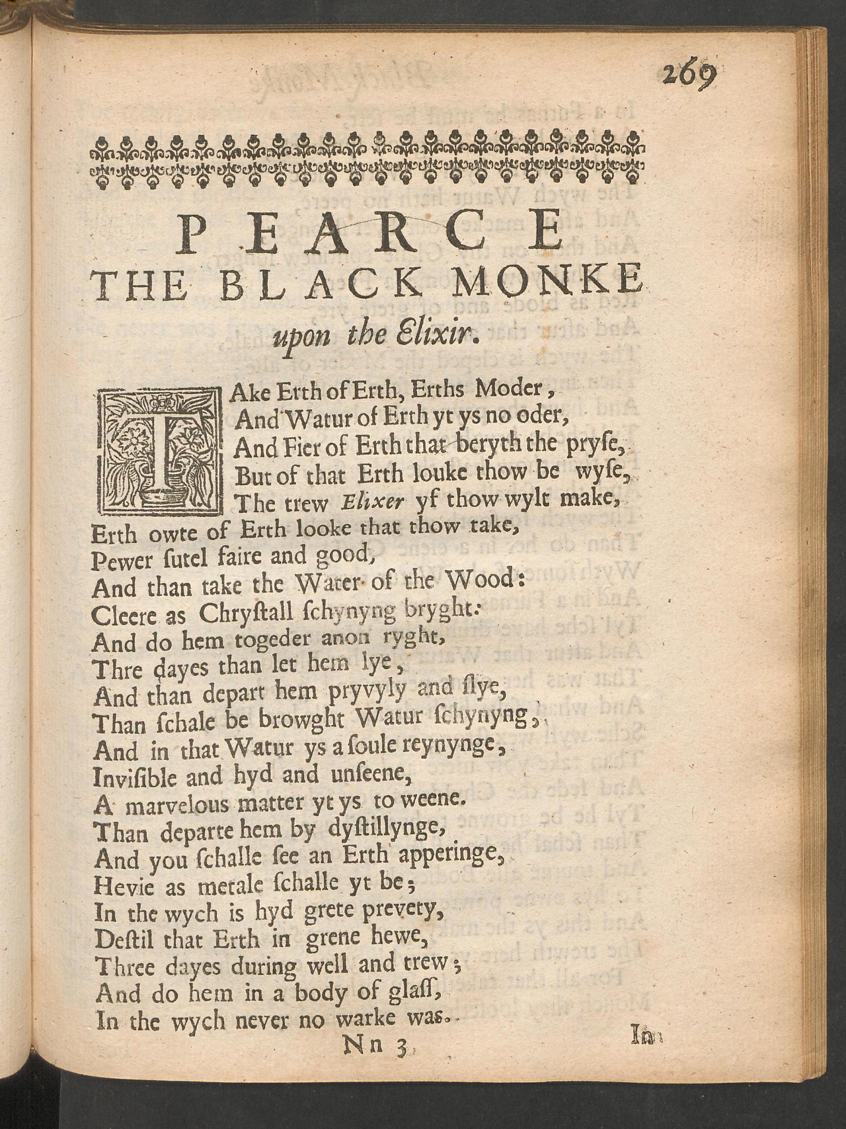 Theatrum chemicum Britannicum, page 269, Ashmole, Elias
