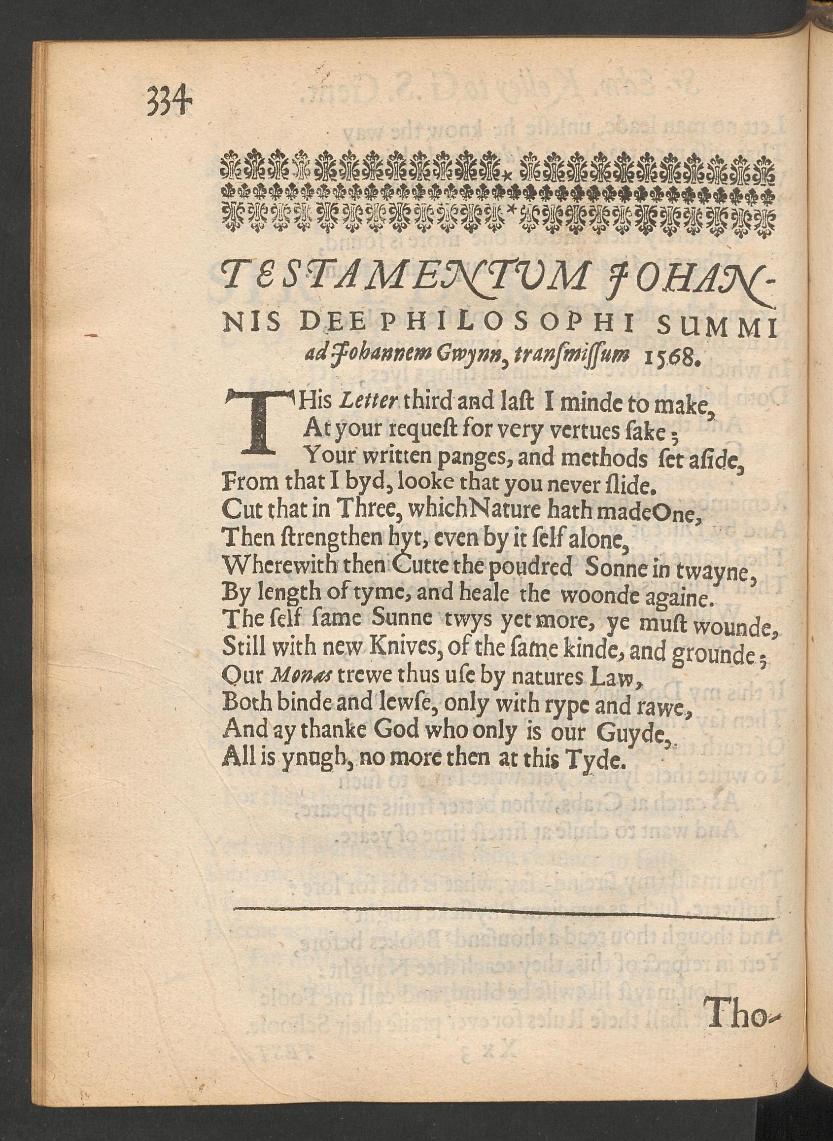 Theatrum chemicum Britannicum, page 334, Ashmole, Elias