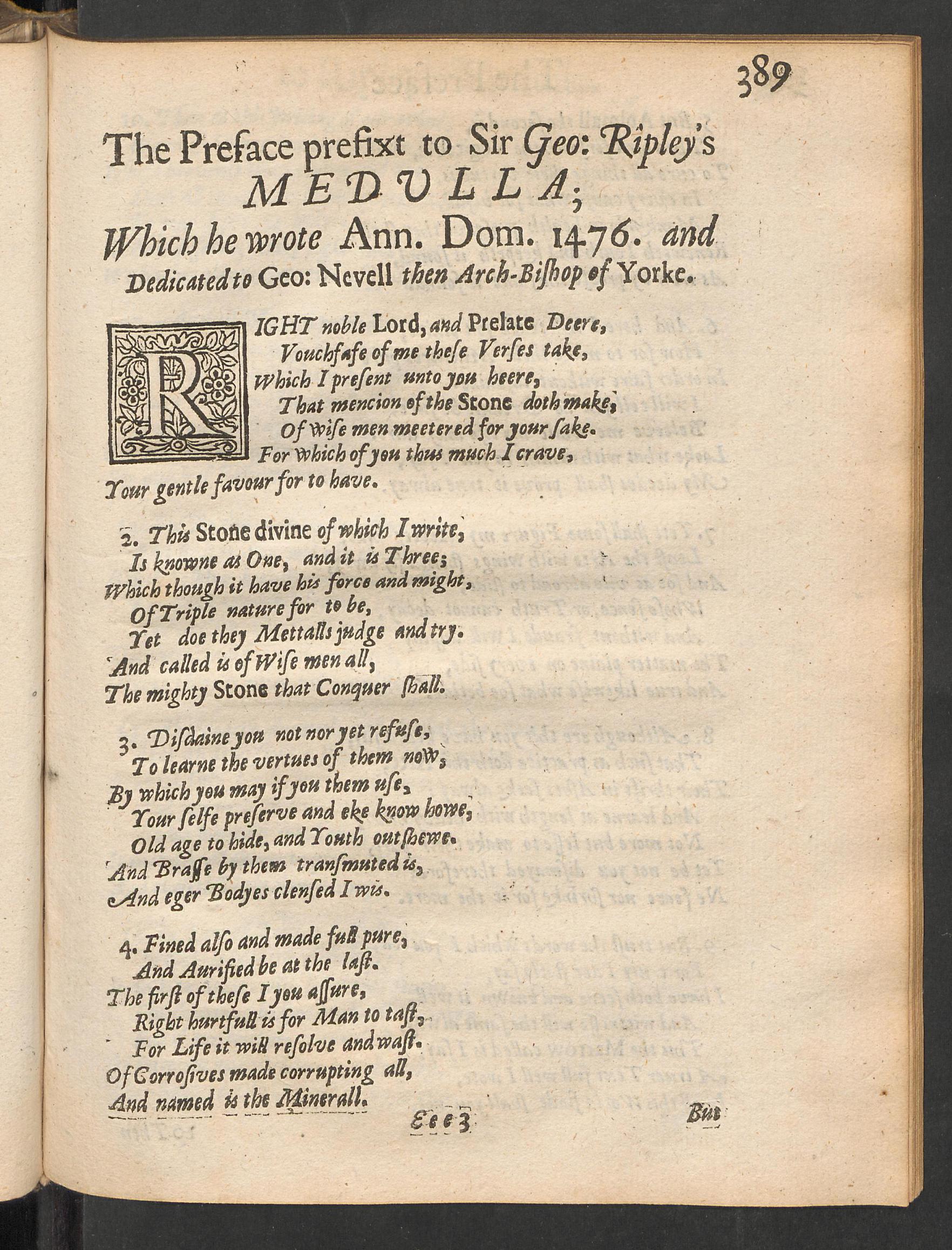 Theatrum chemicum Britannicum, page 389, Ashmole, Elias