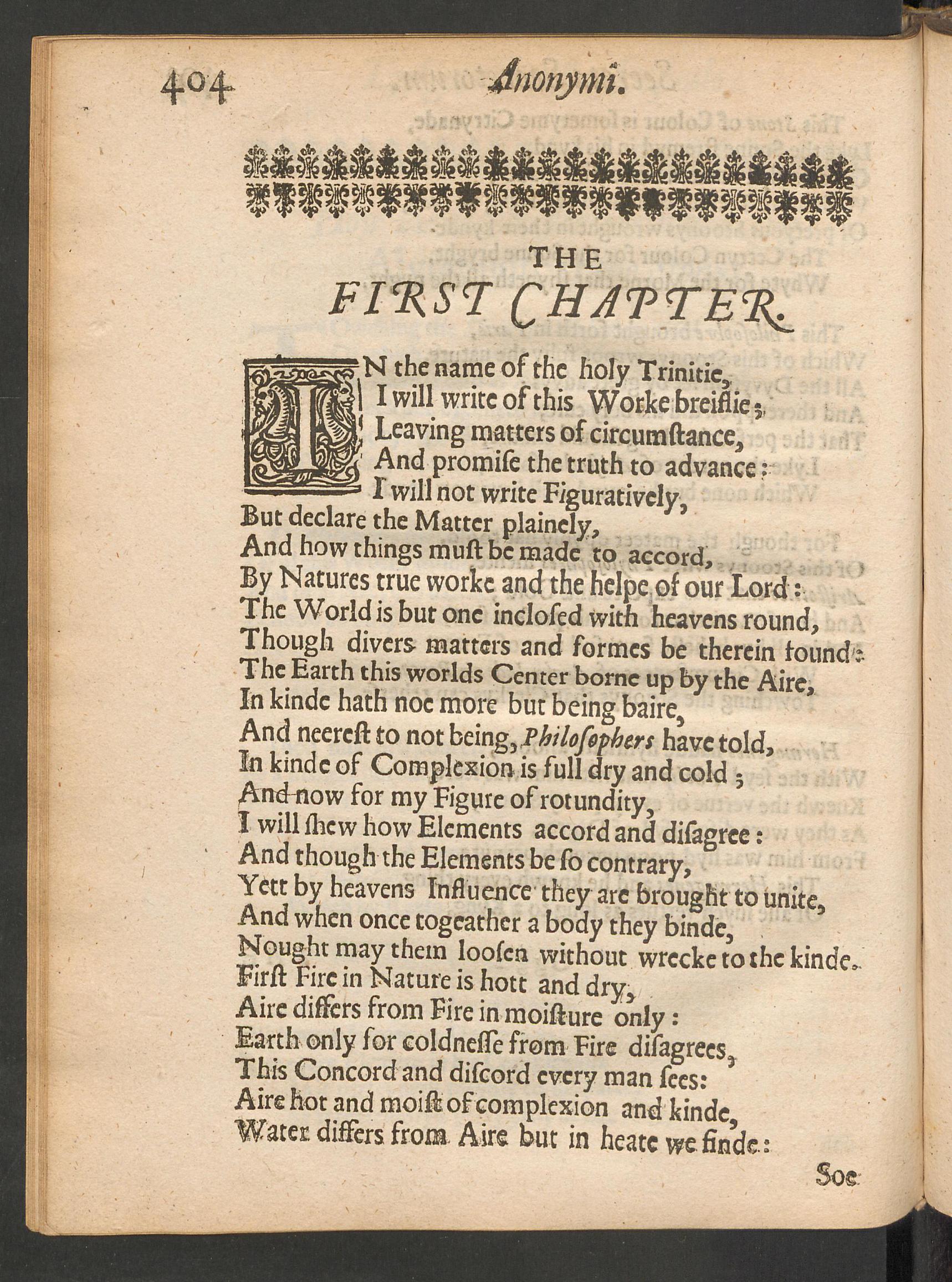 Theatrum chemicum Britannicum, page 404, Ashmole, Elias