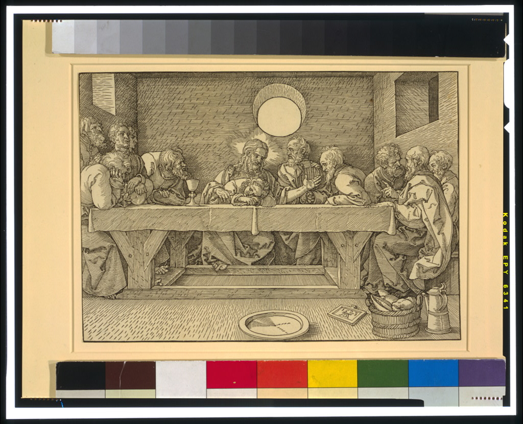 [Last Supper] / AD [monogram]., Dürer, Albrecht, 1471-1528, artist