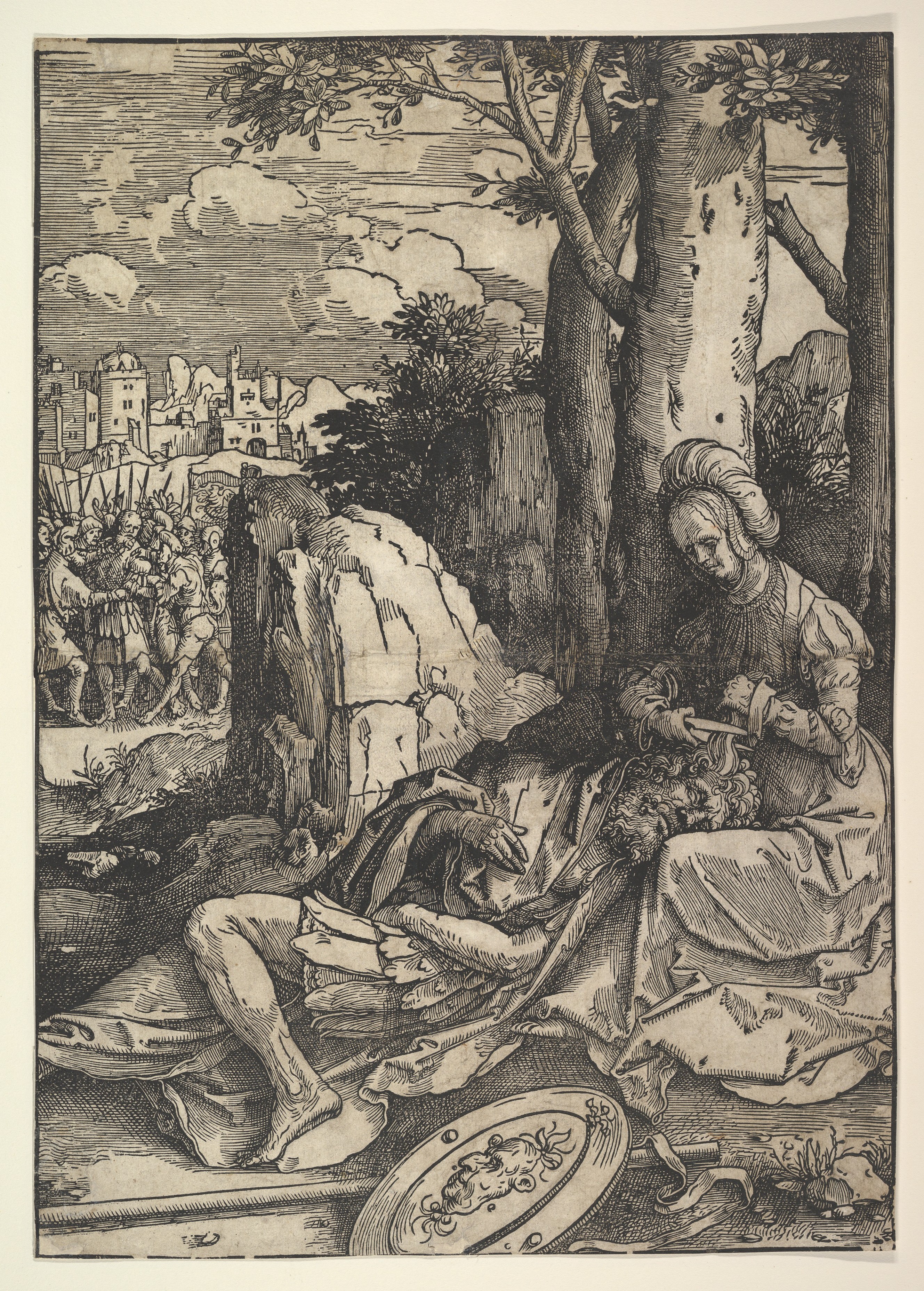 Samson and Delilah, Lucas van Leyden