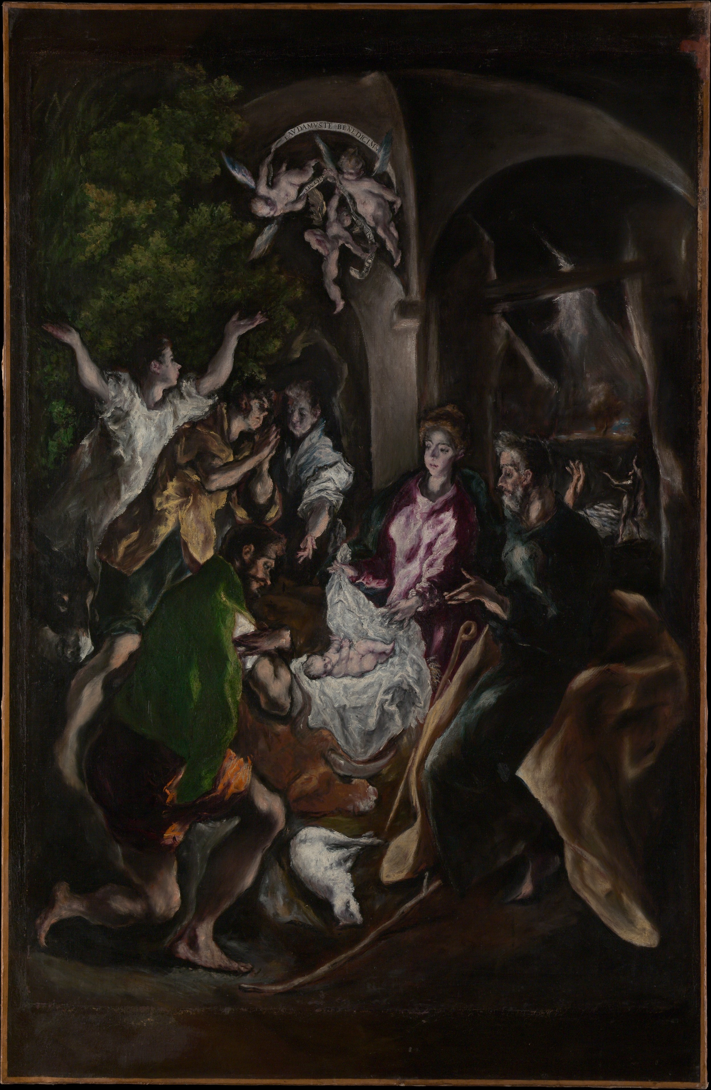 The Adoration of the Shepherds, El Greco (Domenikos Theotokopoulos)