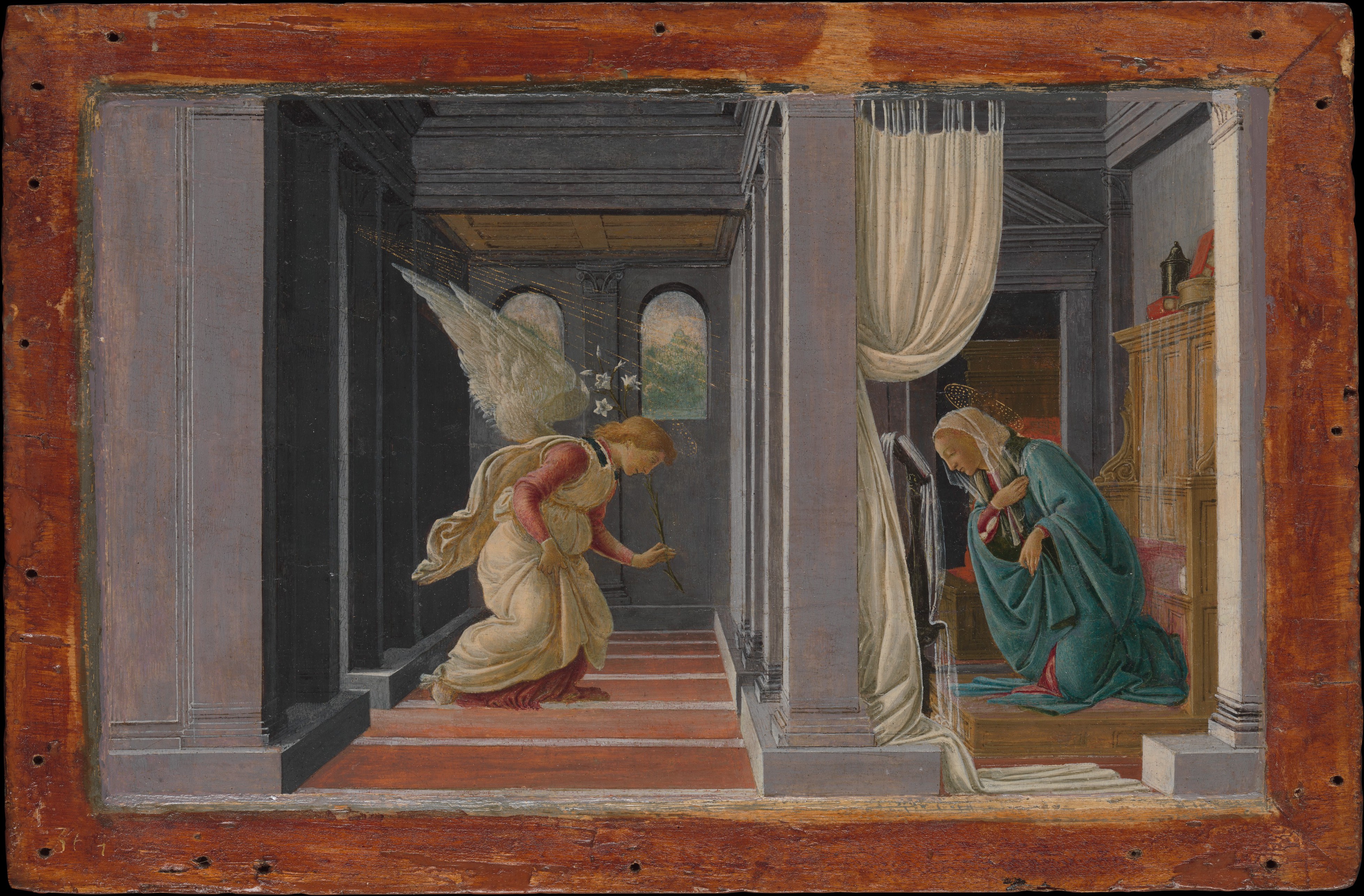 The Annunciation, Botticelli (Alessandro di Mariano Filipepi)