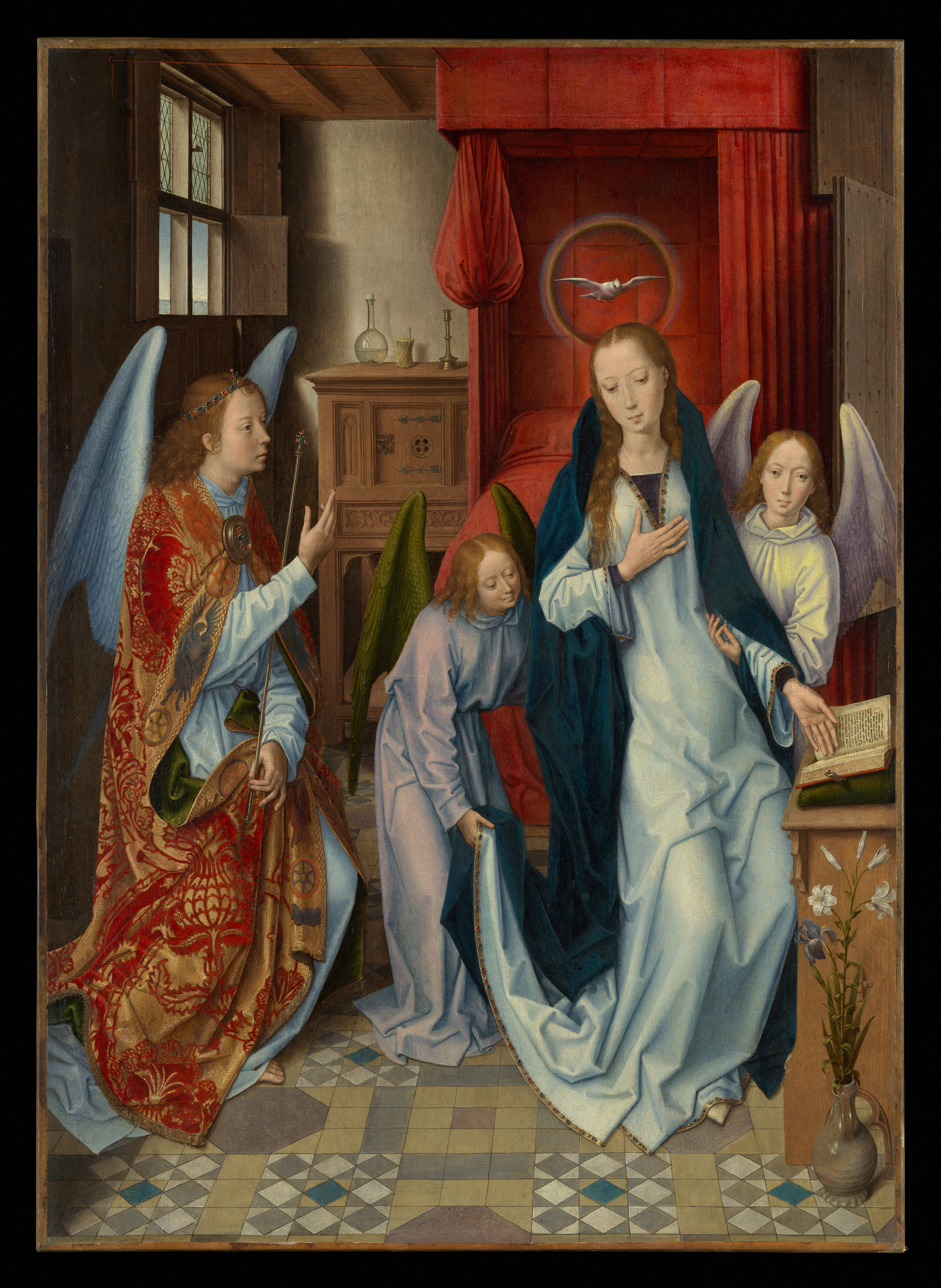 The Annunciation, Hans Memling