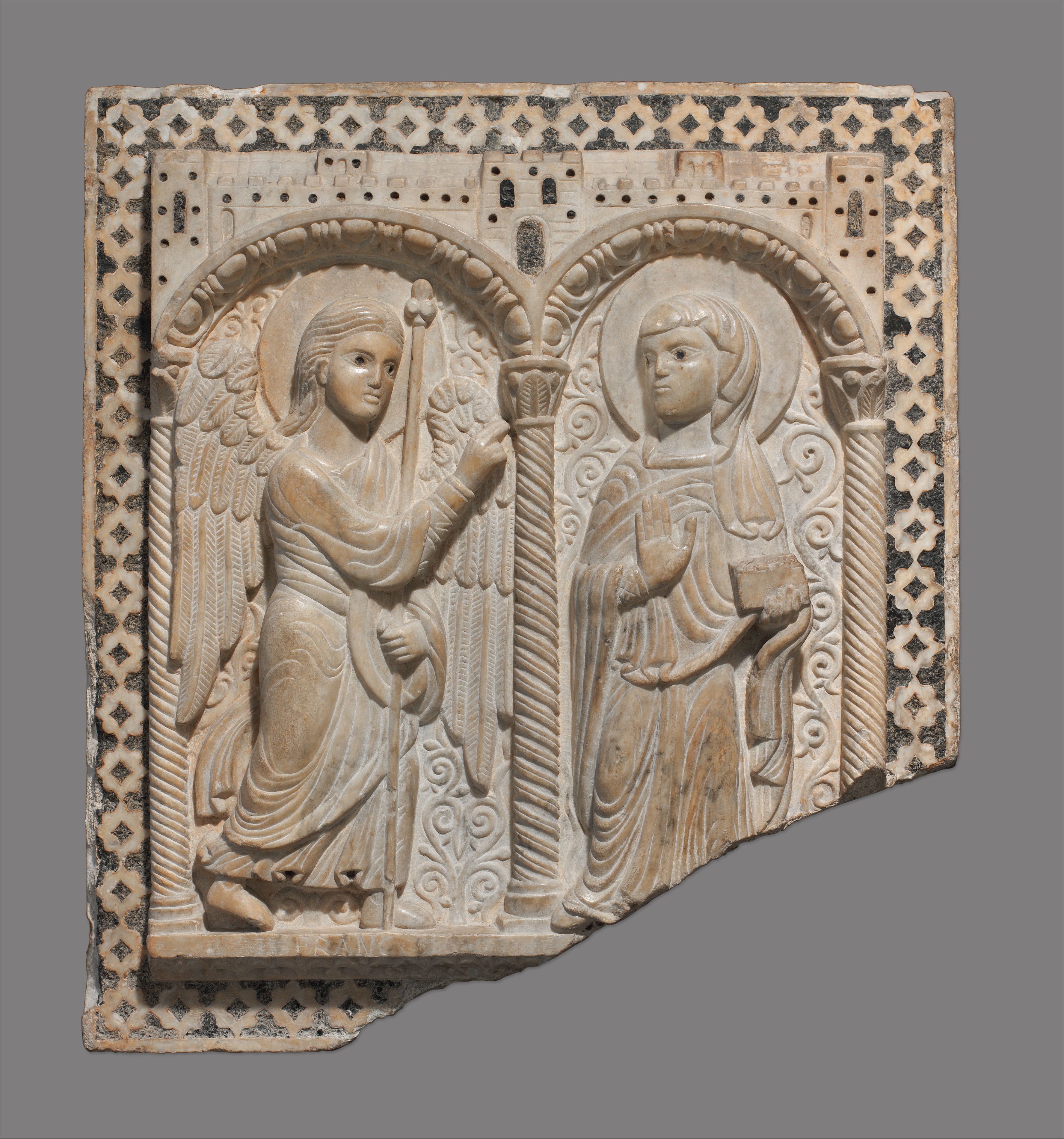 Relief with the Annunciation, Unknown
