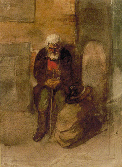 The Poor Jew, Viktor Hartmann
