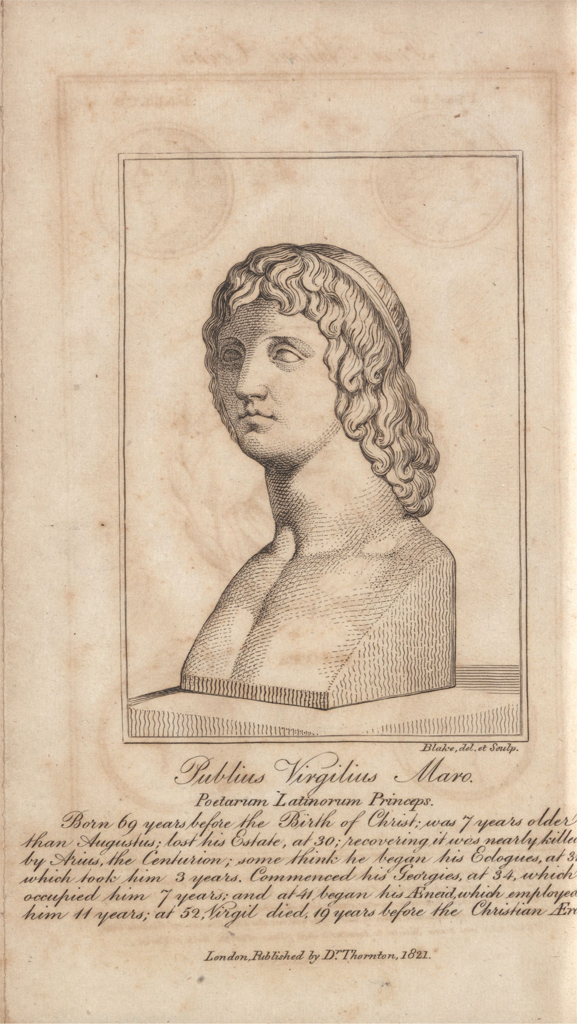 Publius Virgilius Maro, William Blake