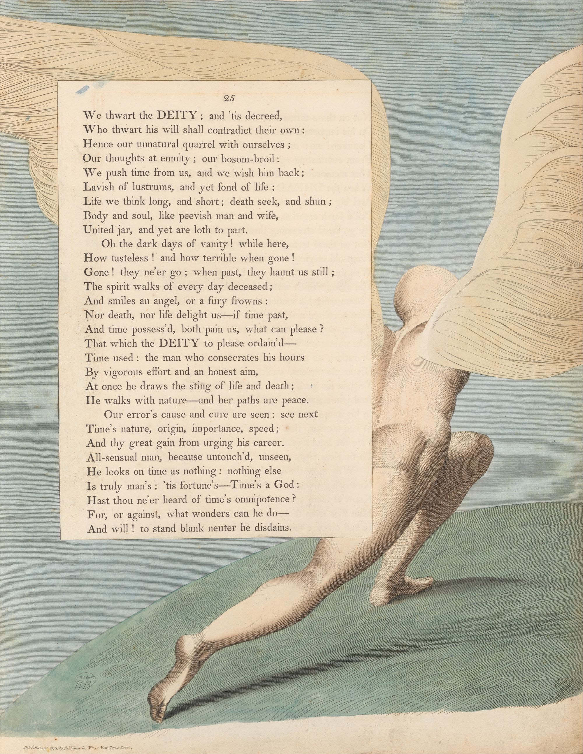 'Behold him, when past by; what then is seen' (Page 25), William Blake
