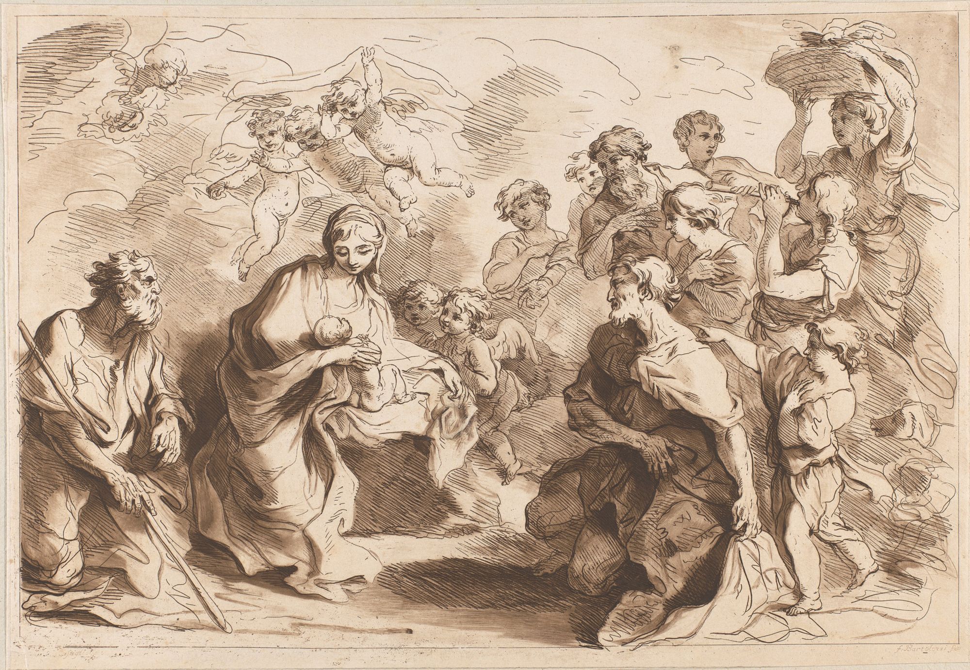The Adoration of the Shepherds, Francesco Bartolozzi