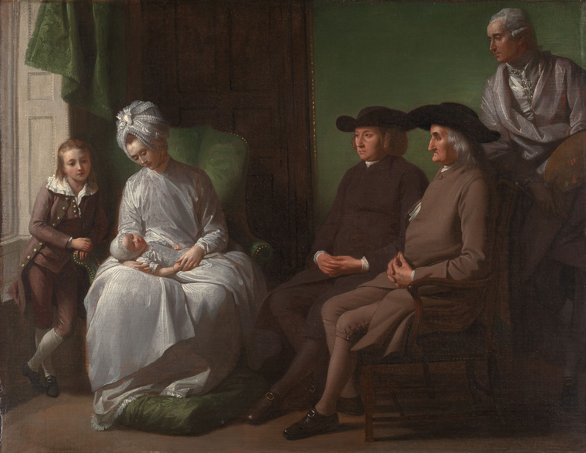 The Artist and His Family, Benjamin West