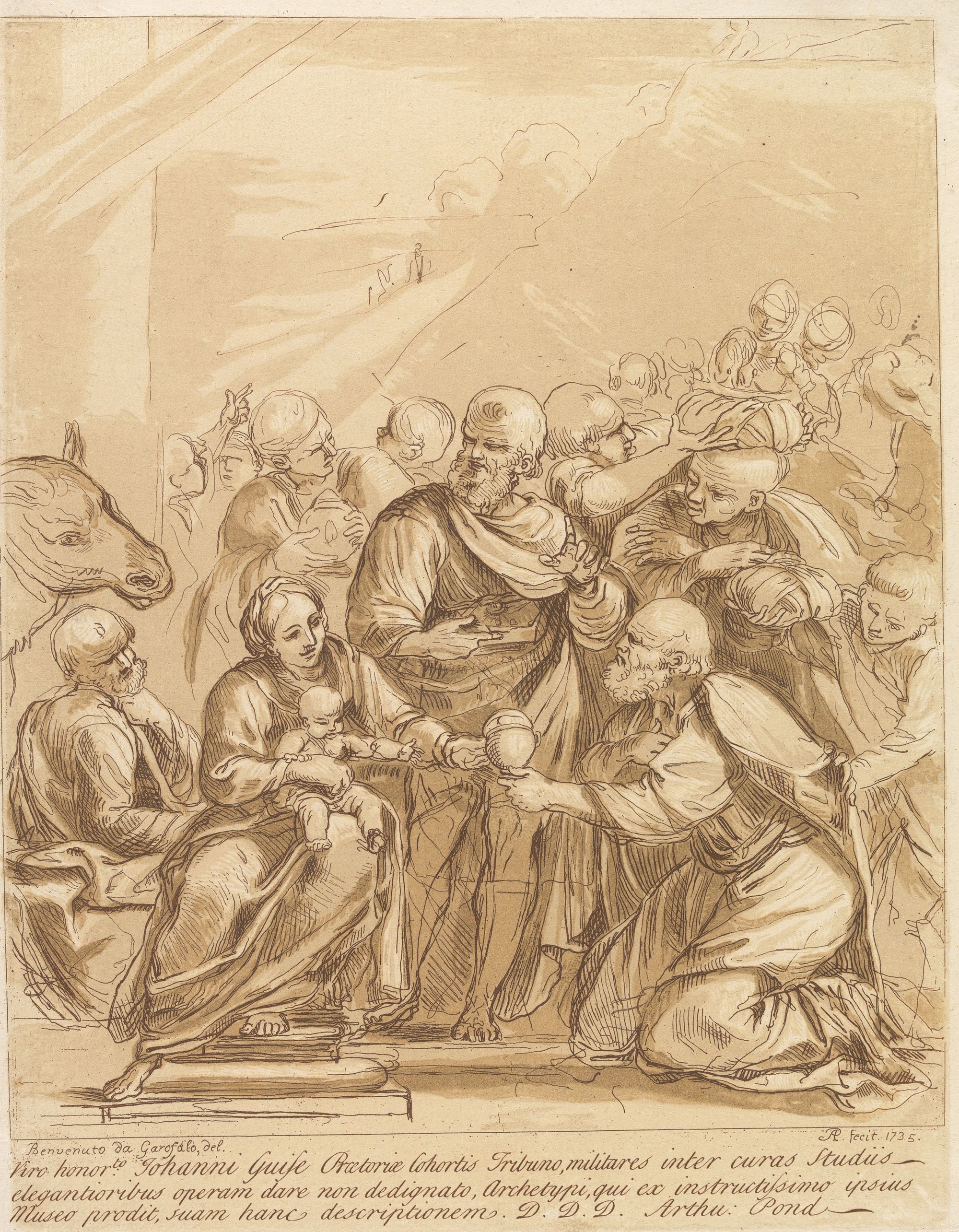 The Adoration of the Magi, Arthur Pond