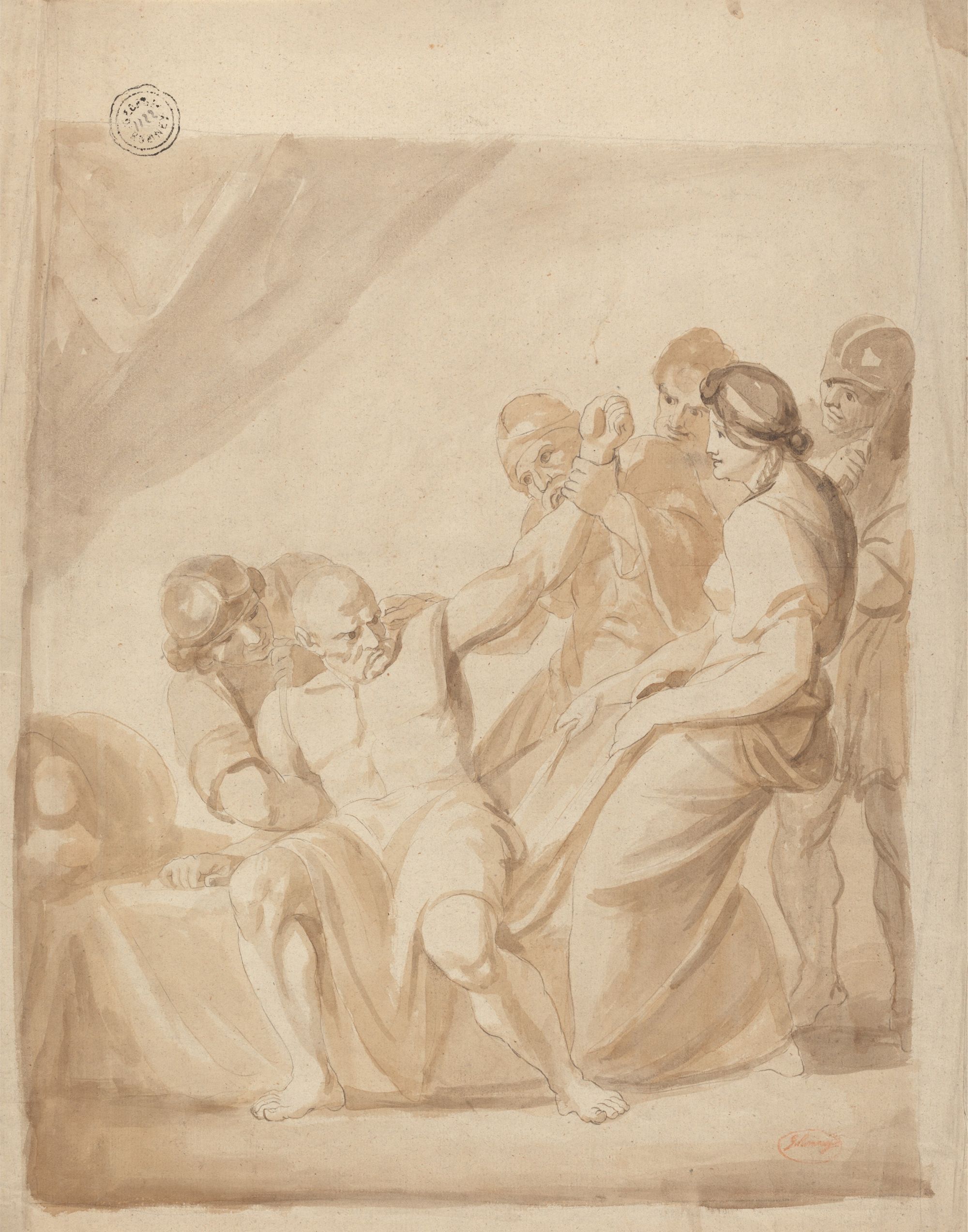 Samson Overpowered, George Romney