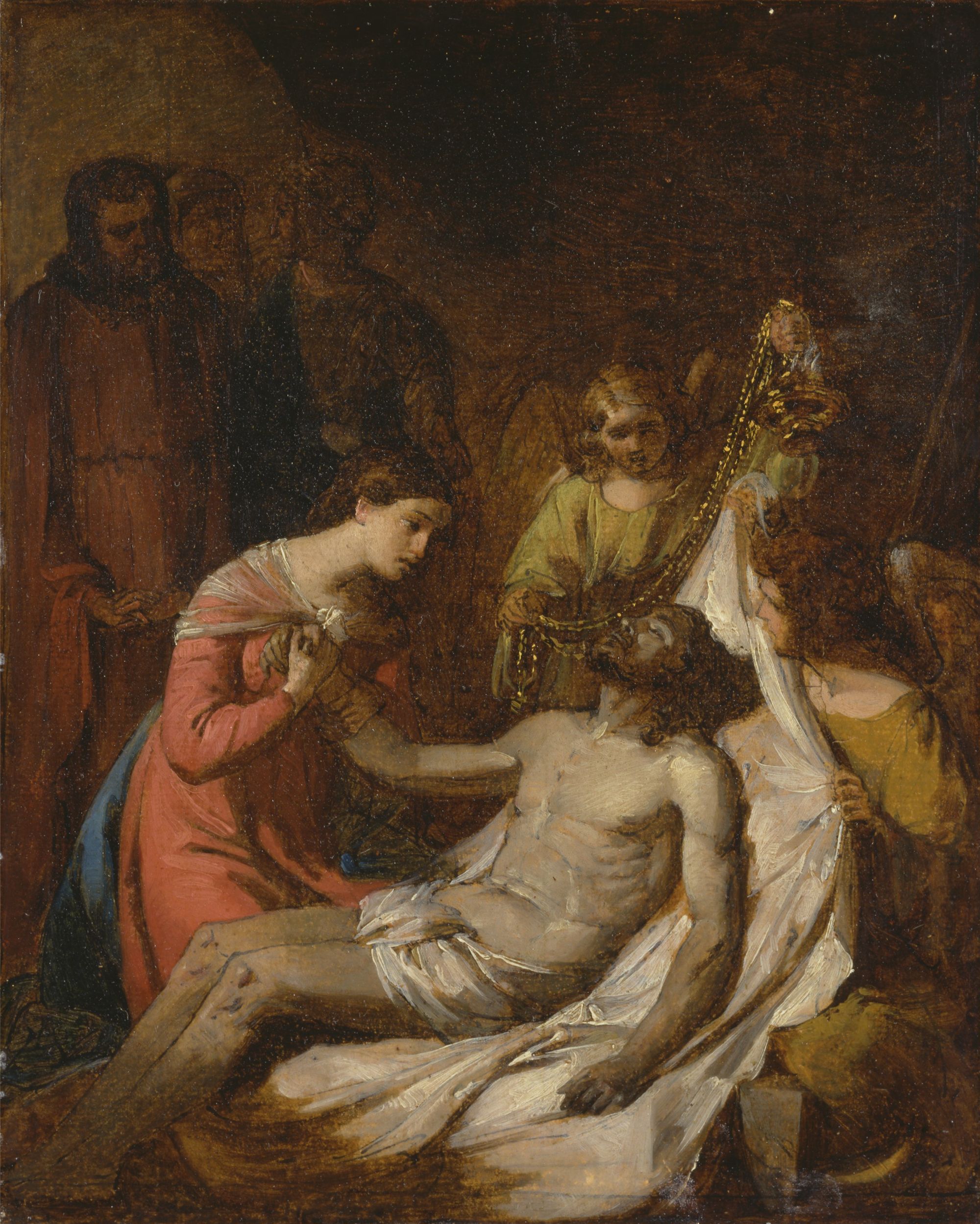 Study of the Lamentation on the Dead Christ, Benjamin West