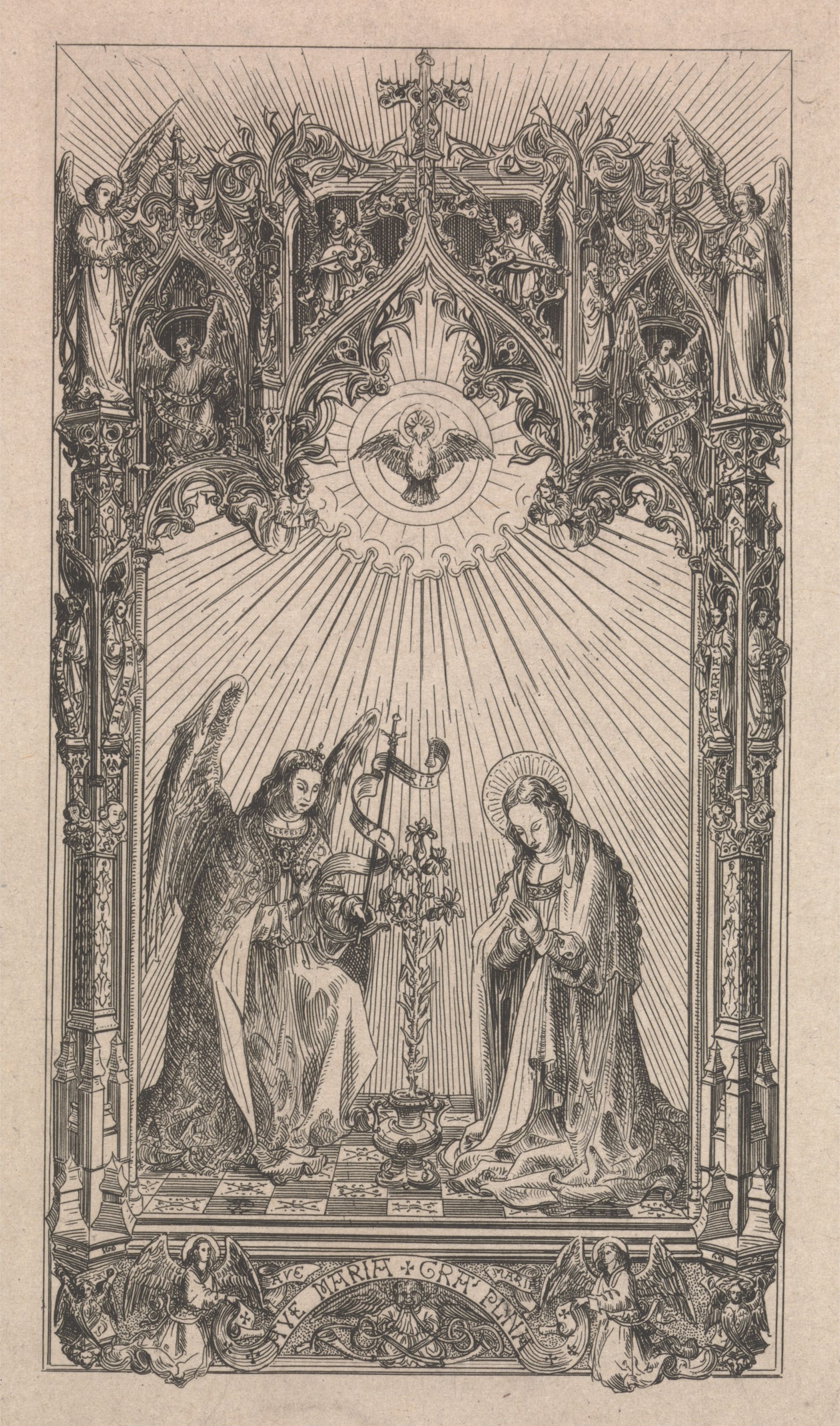 The Annunciation, Augustus Welby Northmore Pugin